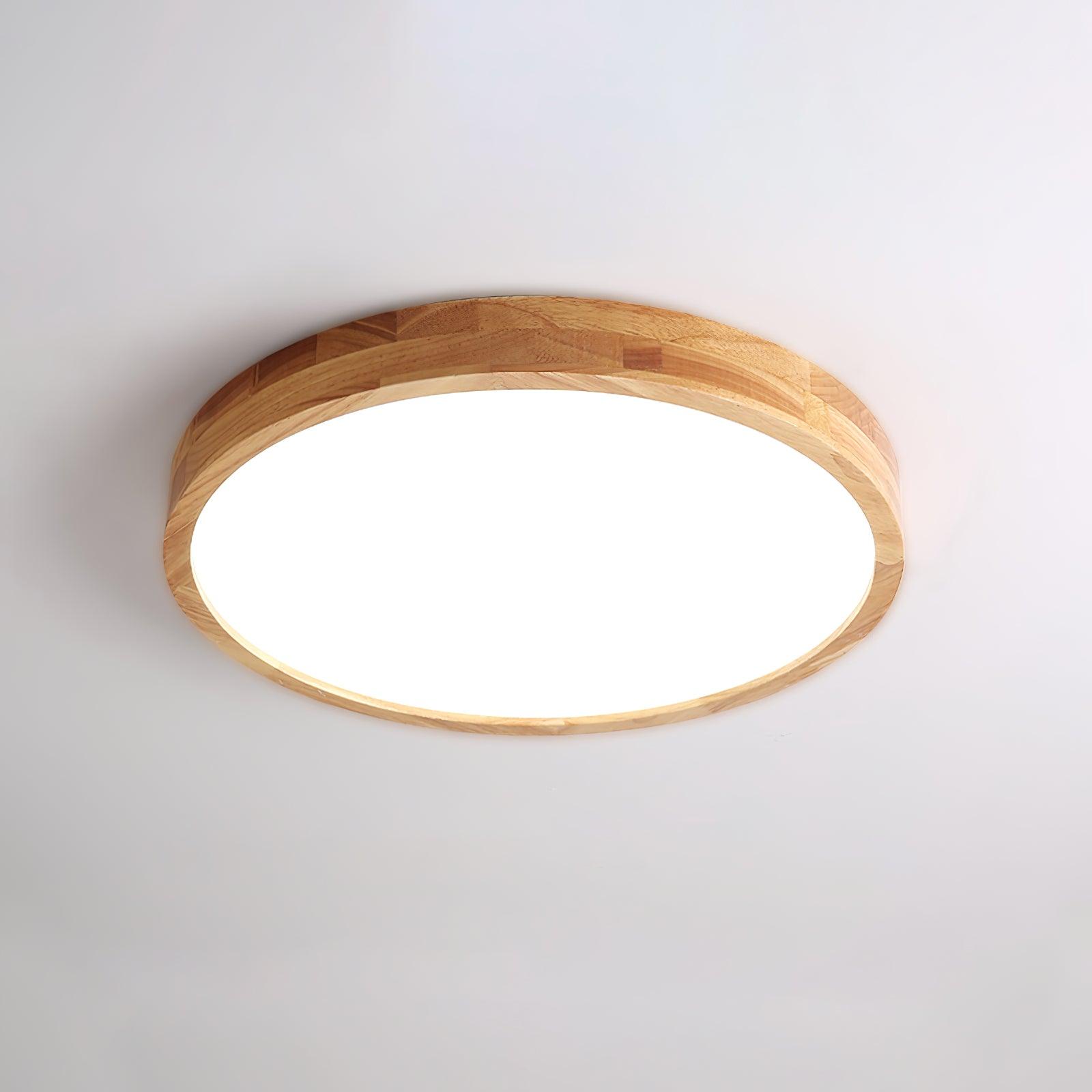 Muto Wooden Geometric Ceiling Light