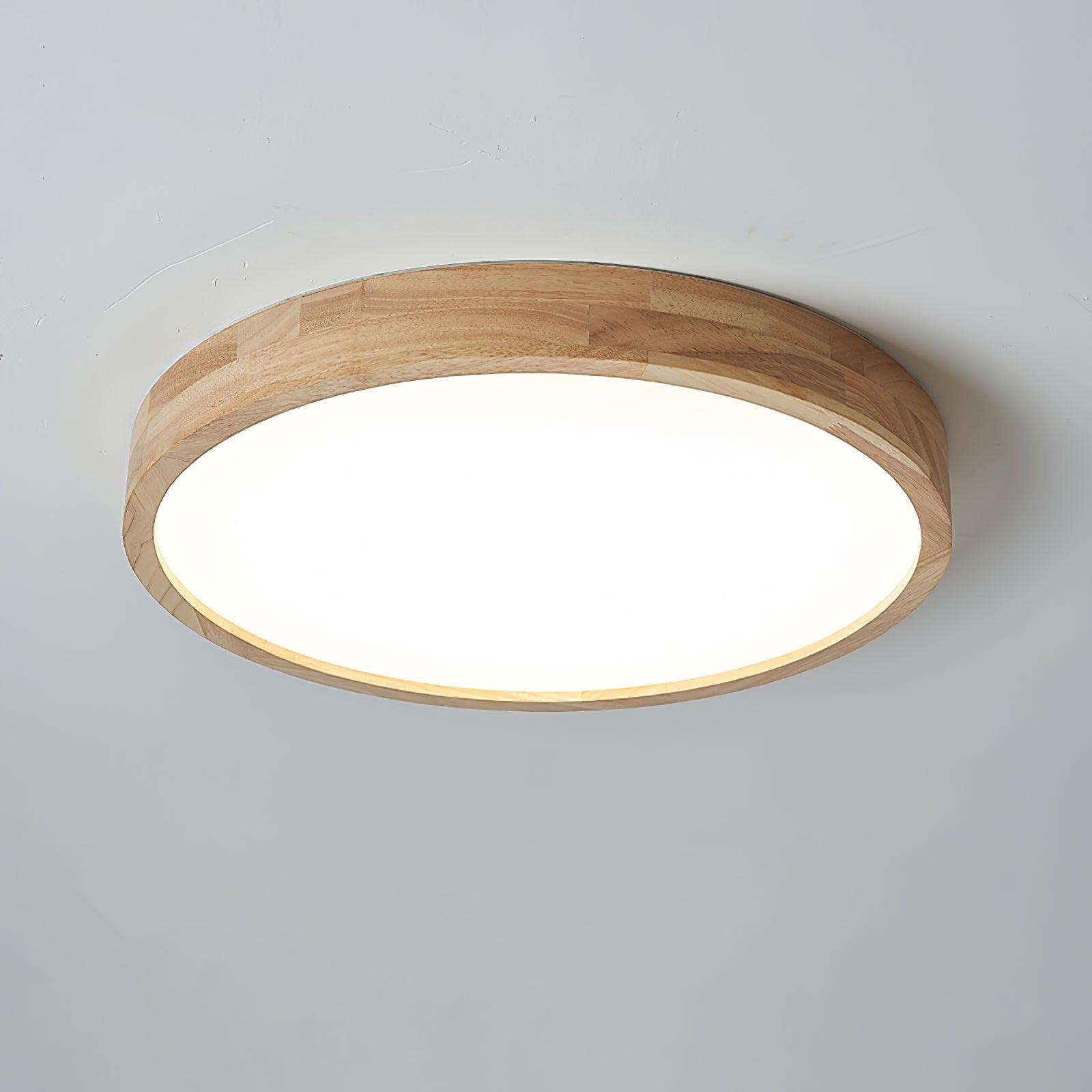 Muto Wooden Geometric Ceiling Light