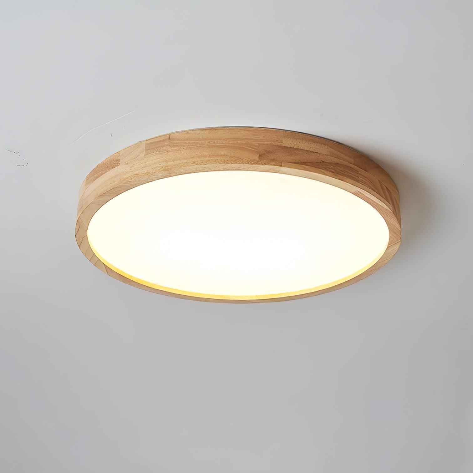 Muto Wooden Geometric Ceiling Light