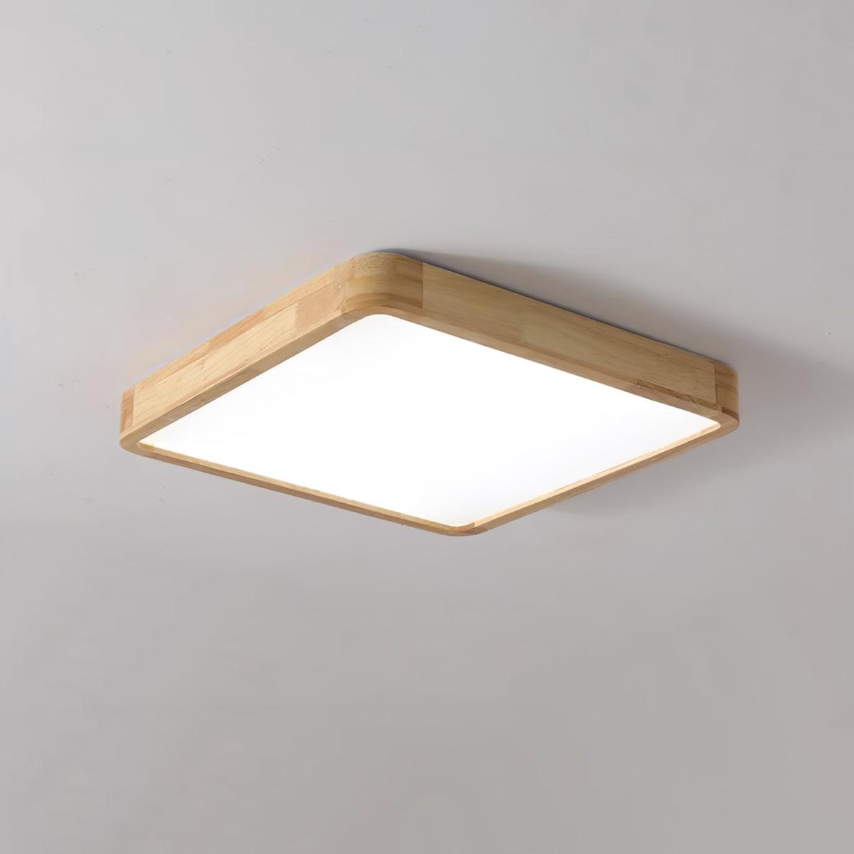 Muto Wooden Geometric Ceiling Light