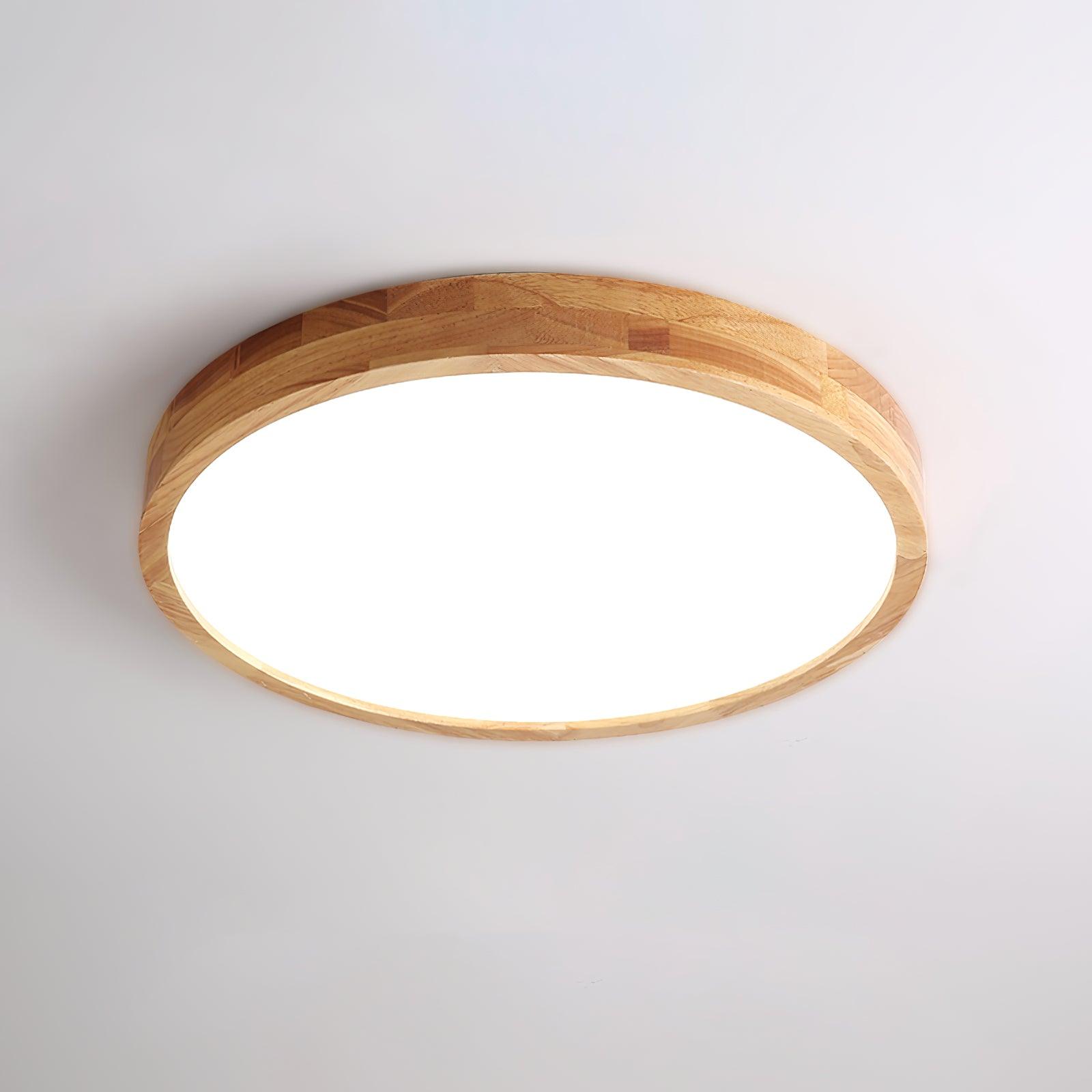 Muto Wooden Geometric Ceiling Light
