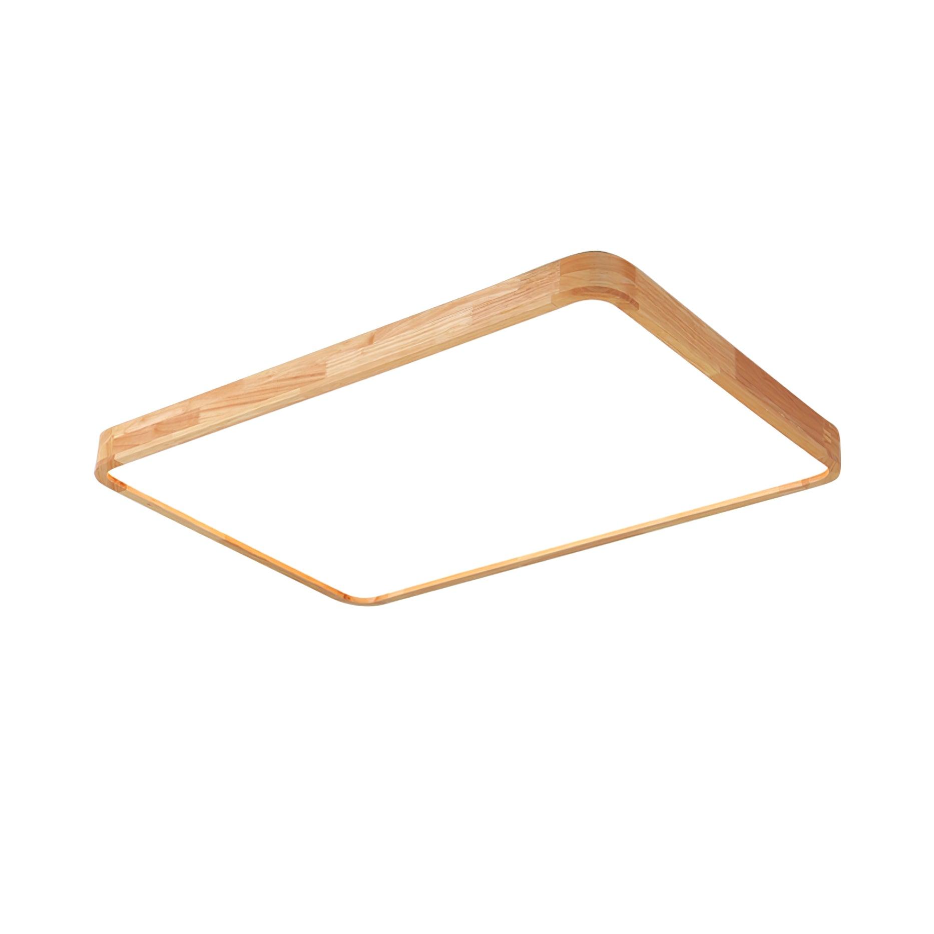 Muto Wooden Geometric Ceiling Light