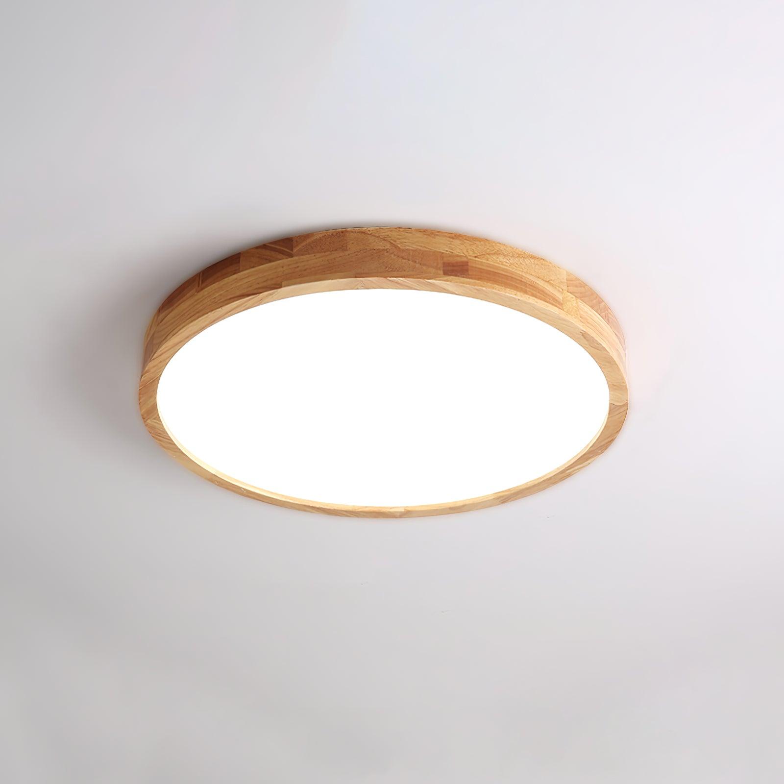 Muto Wooden Geometric Ceiling Light
