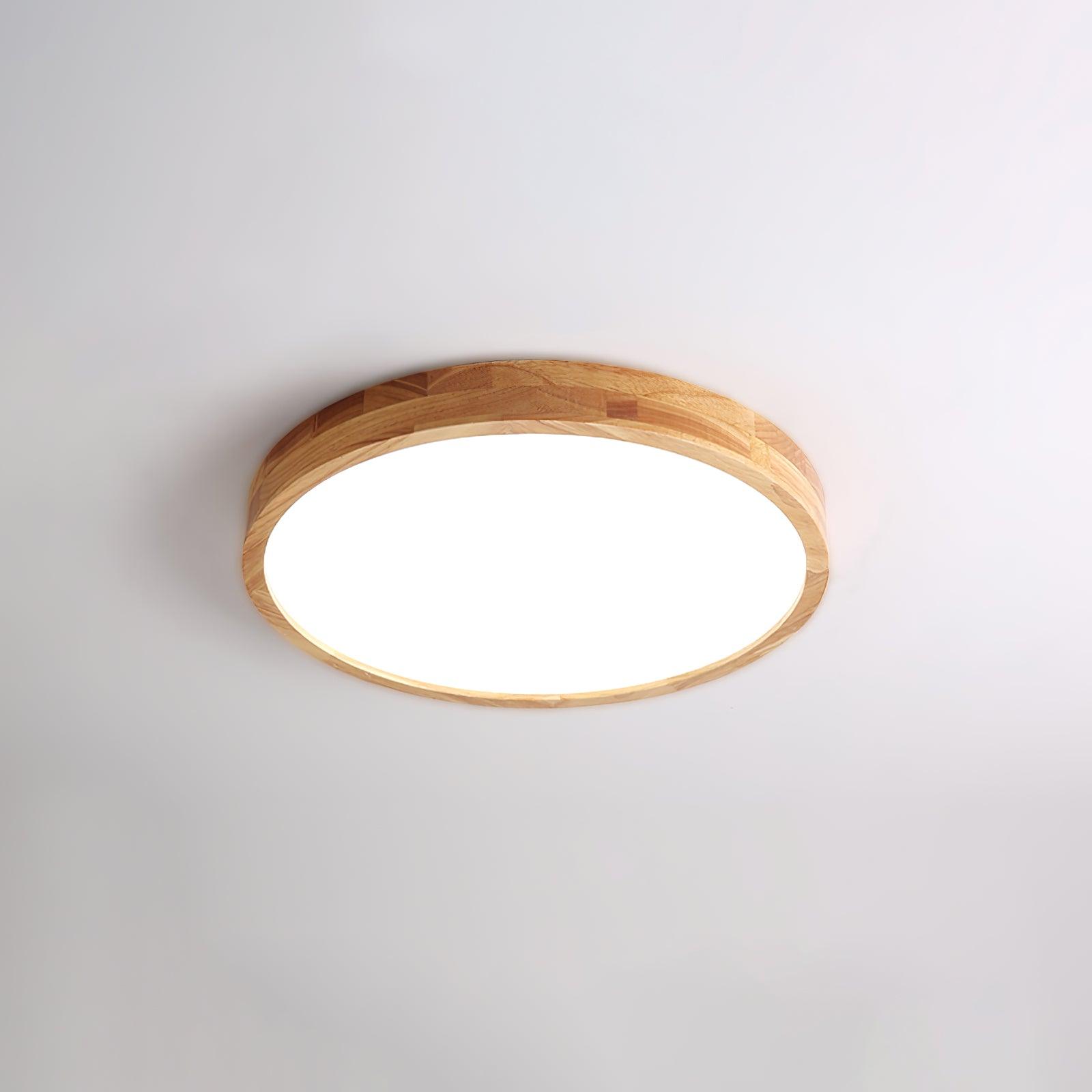 Muto Wooden Geometric Ceiling Light