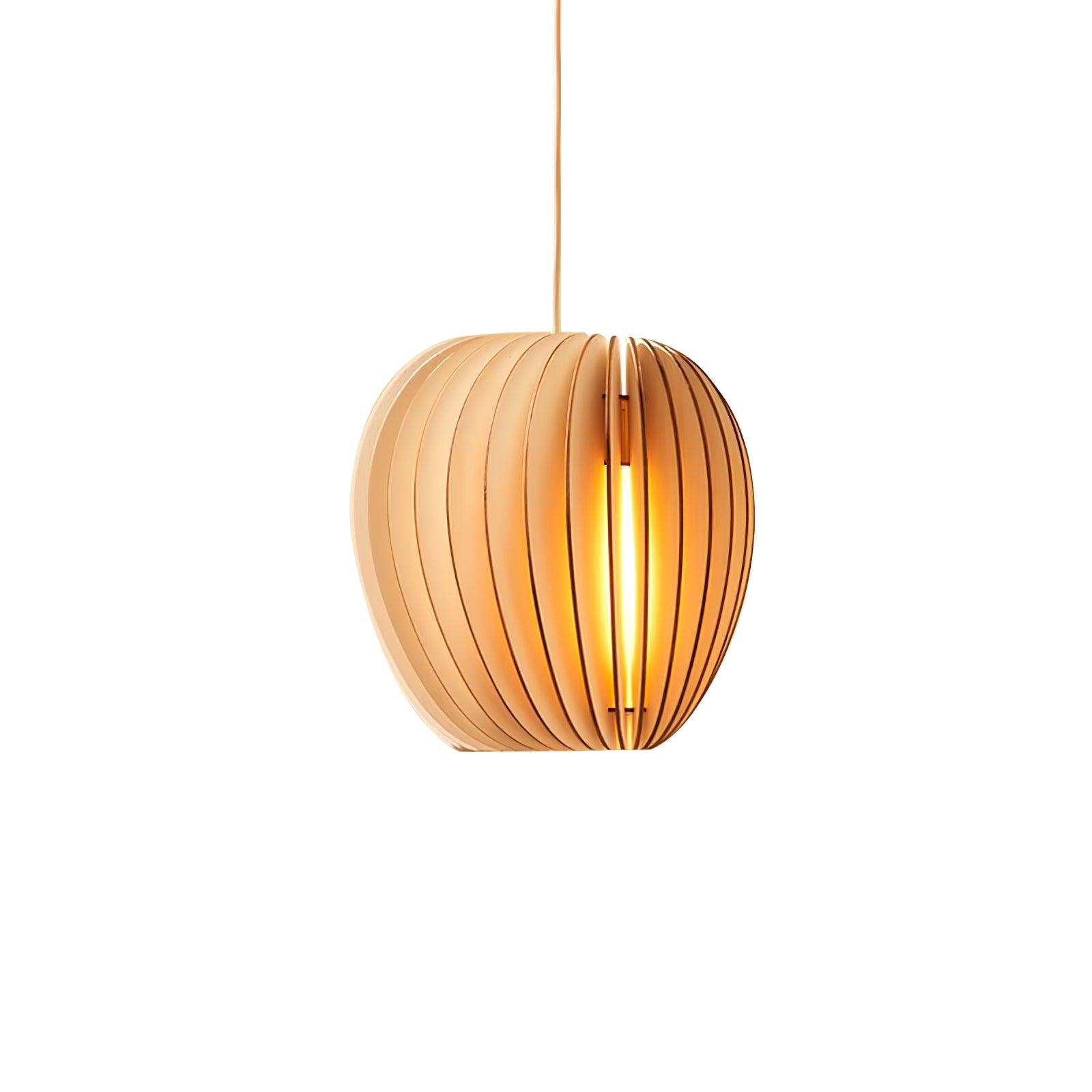 Vovene Elegance Unique Orb Wooden Pendant Lamp - Letslighting