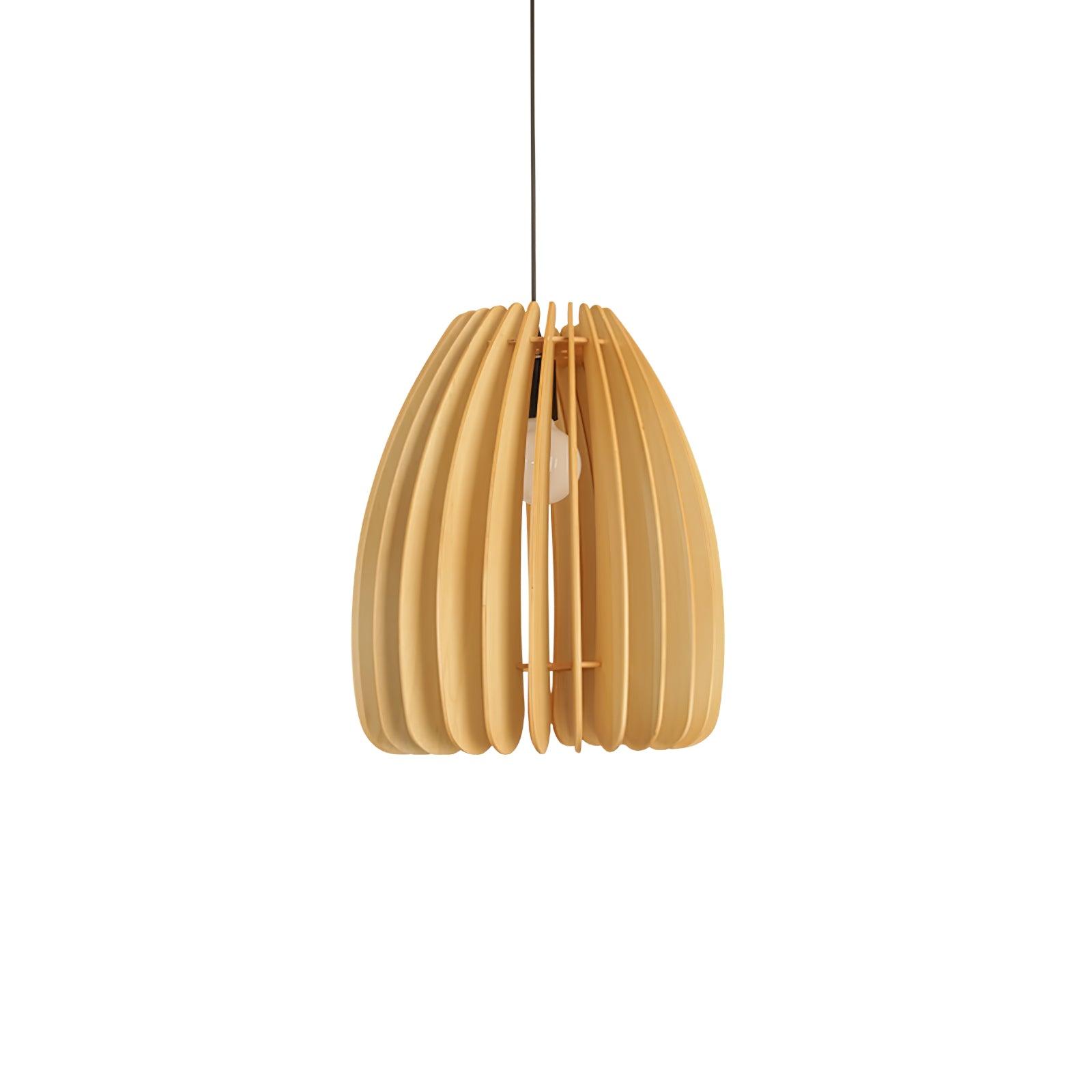 Vovene Elegance Unique Orb Wooden Pendant Lamp - Letslighting
