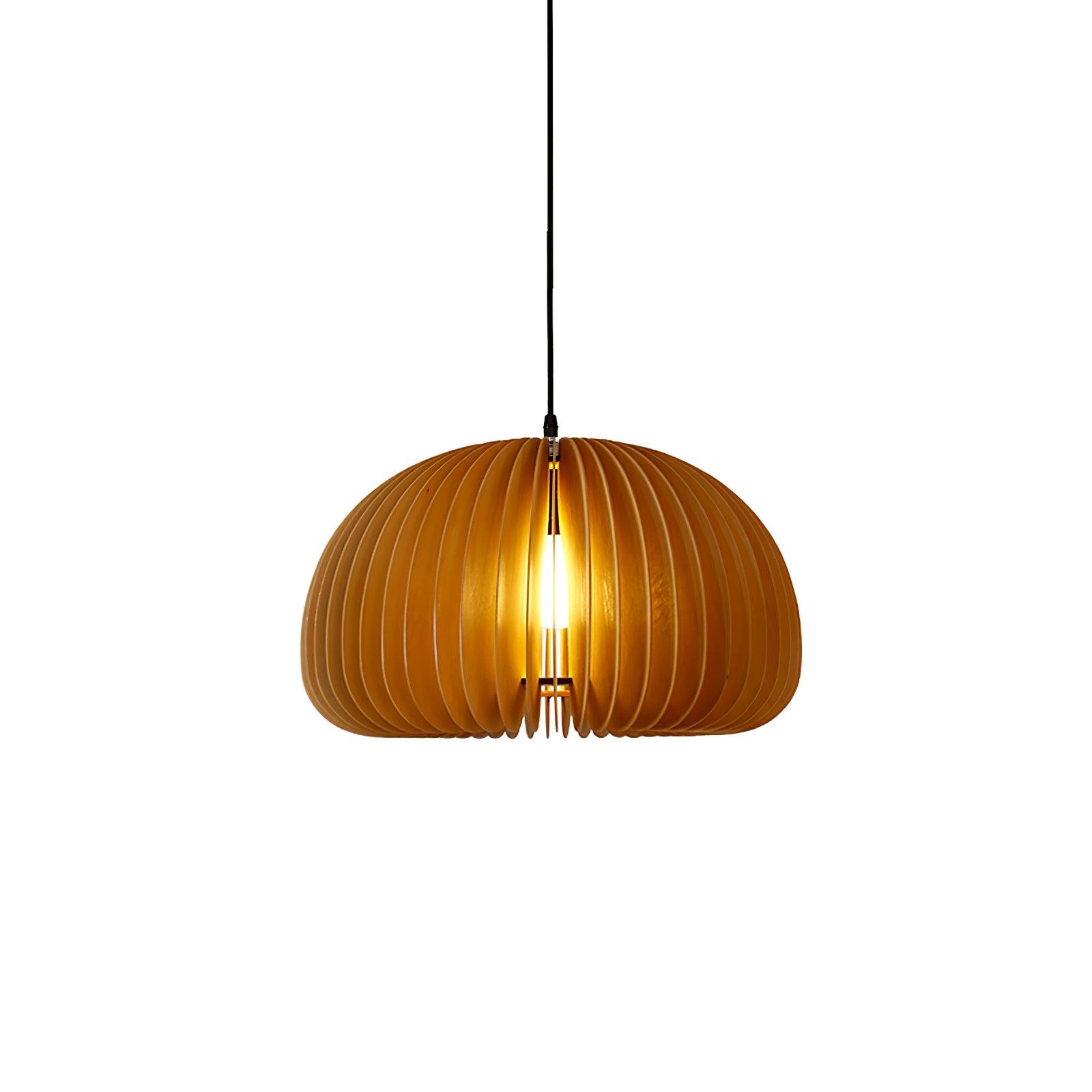 Vovene Elegance Unique Orb Wooden Pendant Lamp - Letslighting