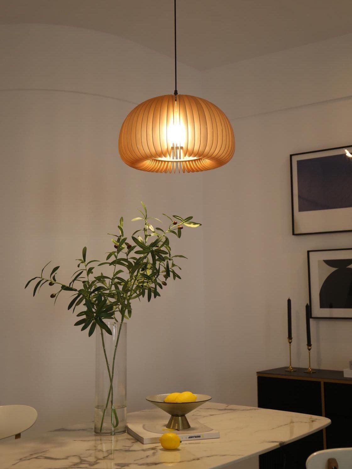 Orlenan Wood Retro Pendant Lights - Letslighting