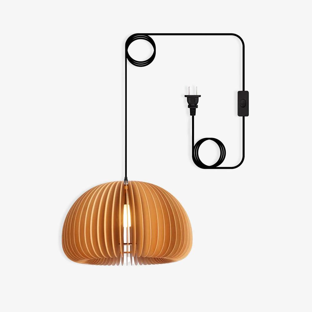Orlenan Wood Retro Pendant Lights - Letslighting