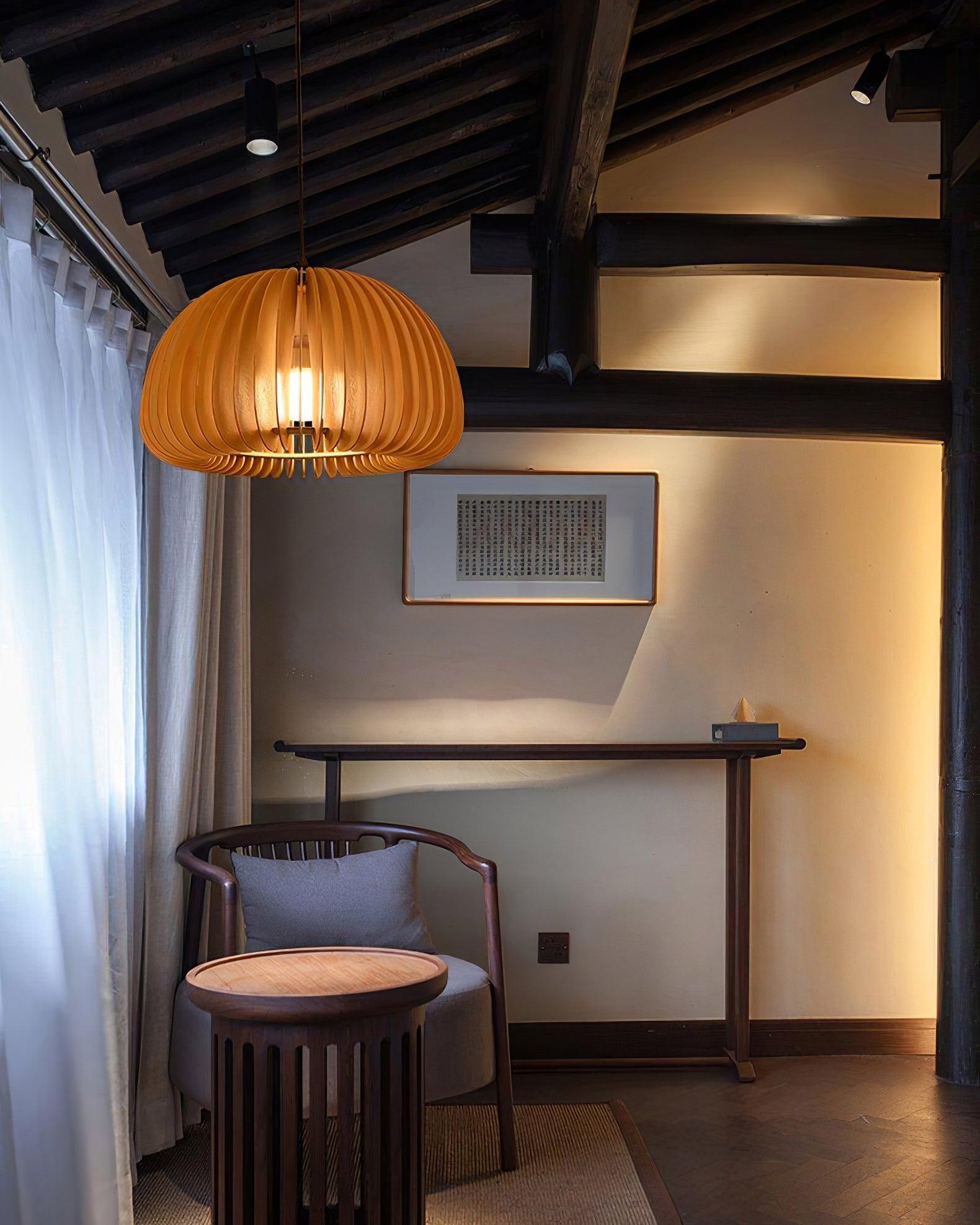 Orlenan Wood Retro Pendant Lights - Letslighting