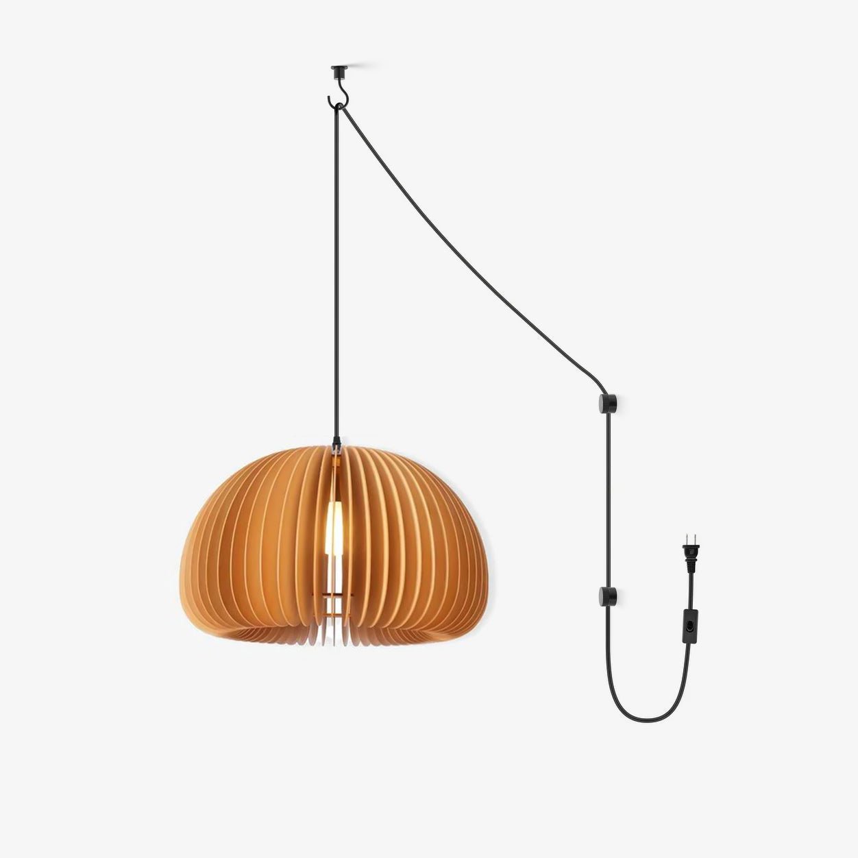 Orlenan Wood Retro Pendant Lights - Letslighting