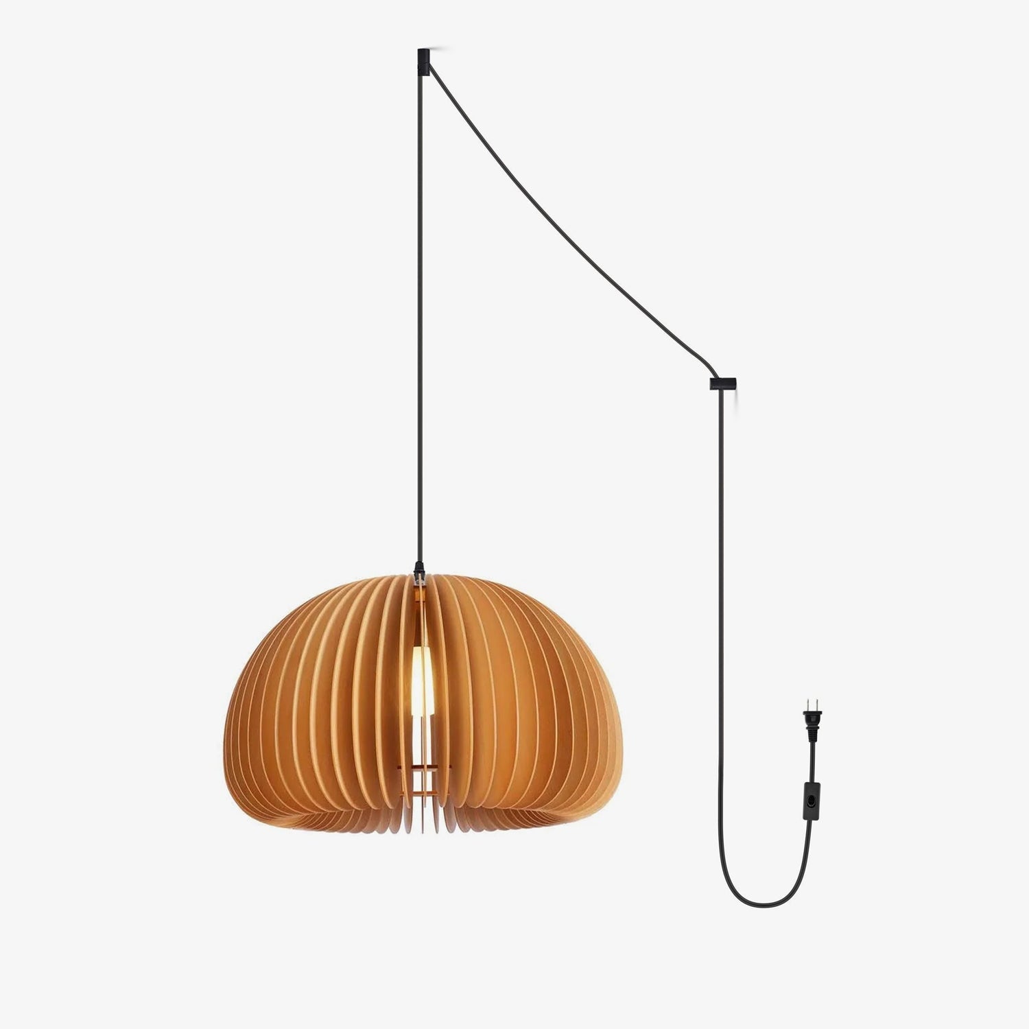 Orlenan Wood Retro Pendant Lights - Letslighting