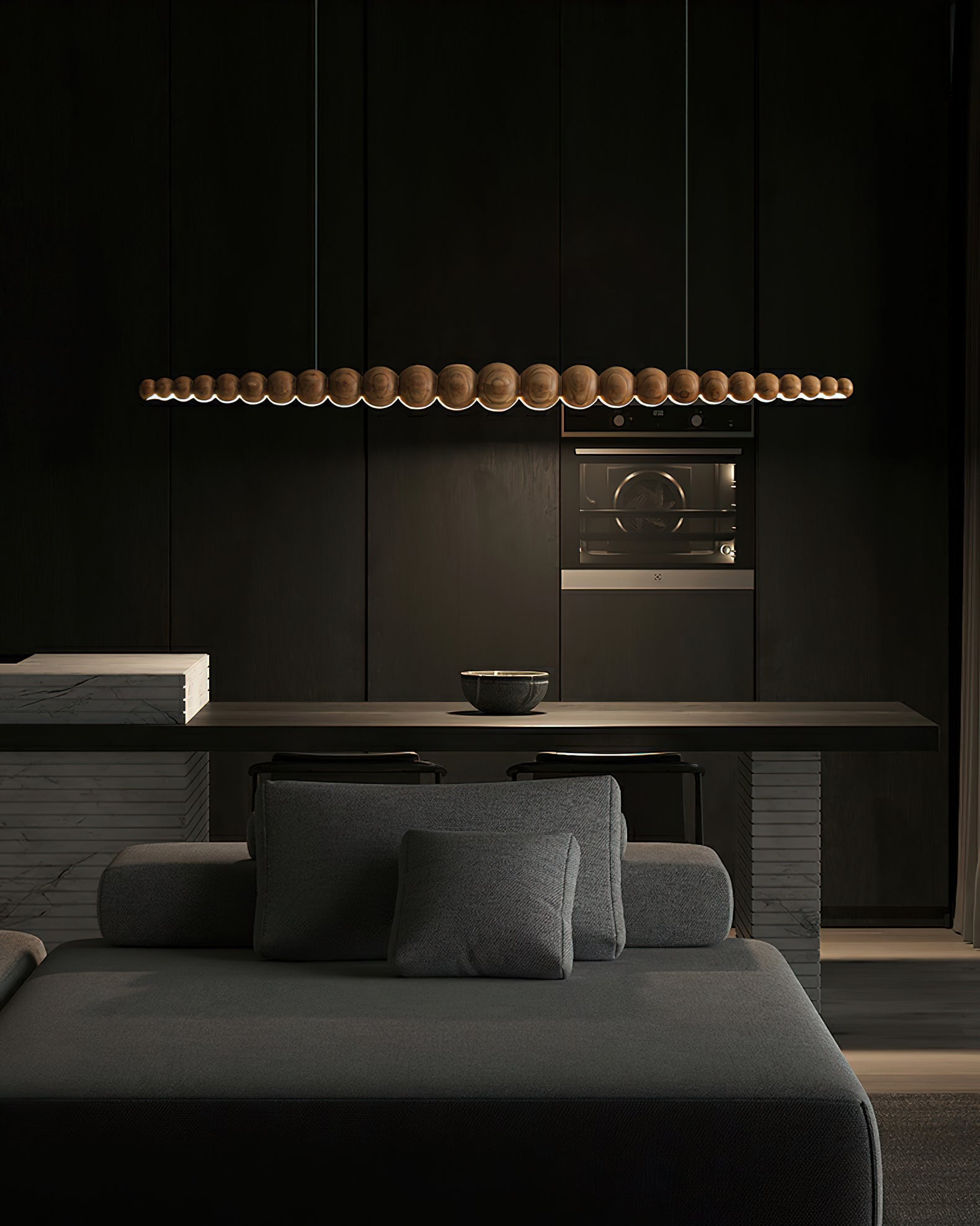 Orlanre Wood Minimalistic Pendant Light - Letslighting