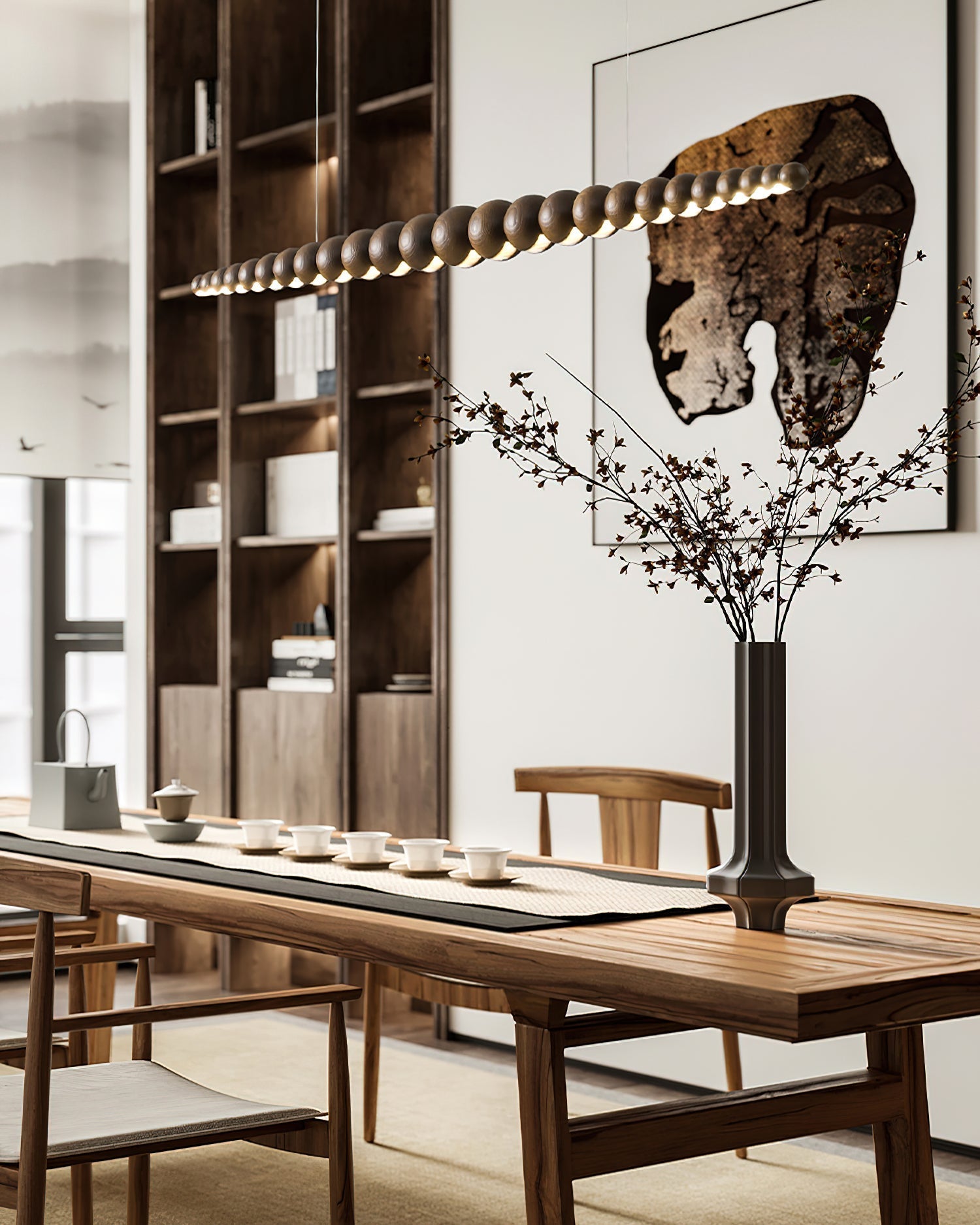 Orlanre Wood Minimalistic Pendant Light - Letslighting