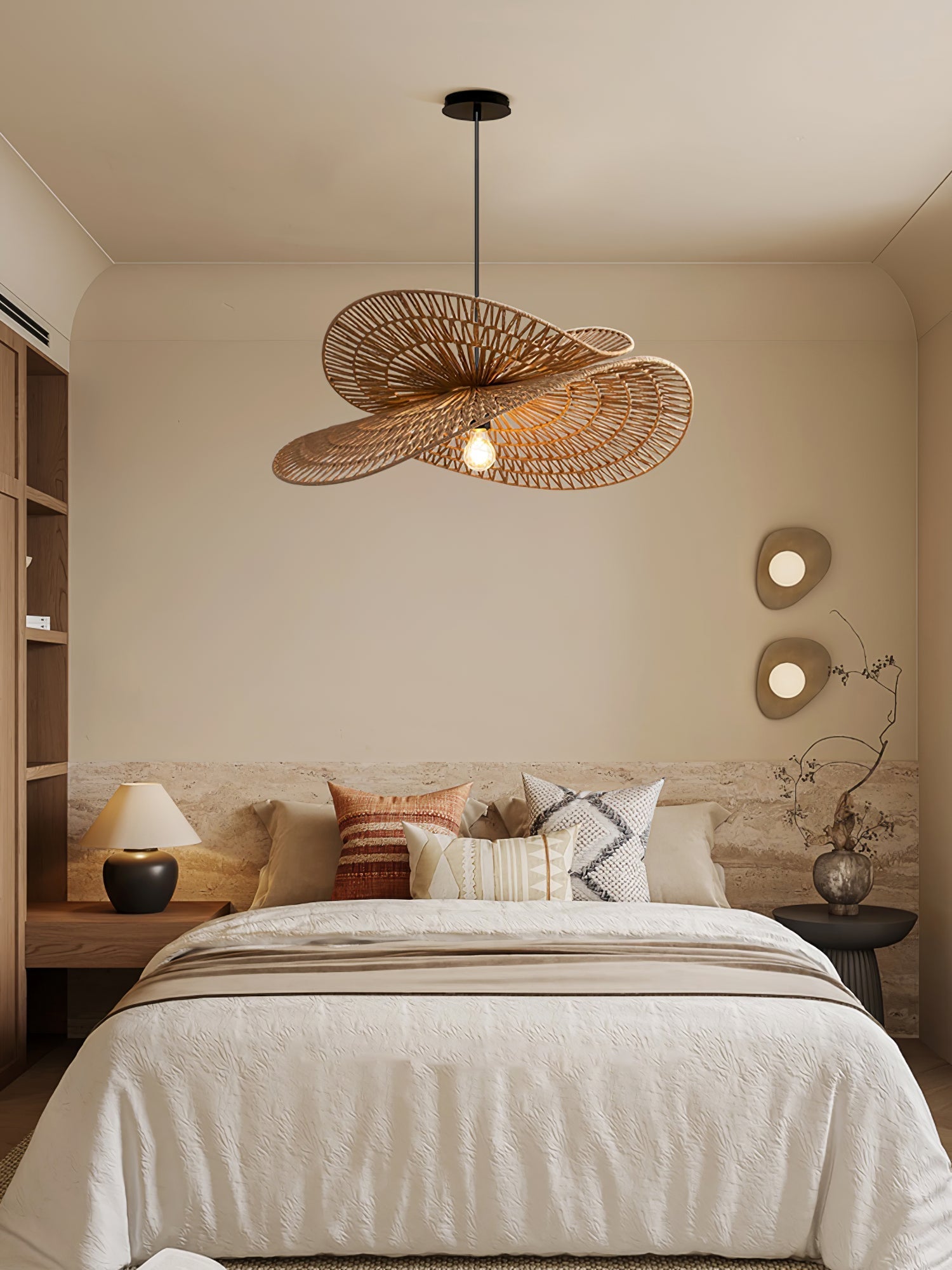 Avelora Hemp Rope Traditional Pendant Light - Letslighting