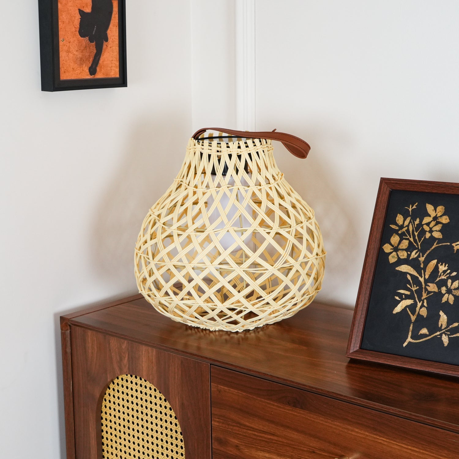Woven Sphere Lantern Outdoor Lamp - Blowlighting