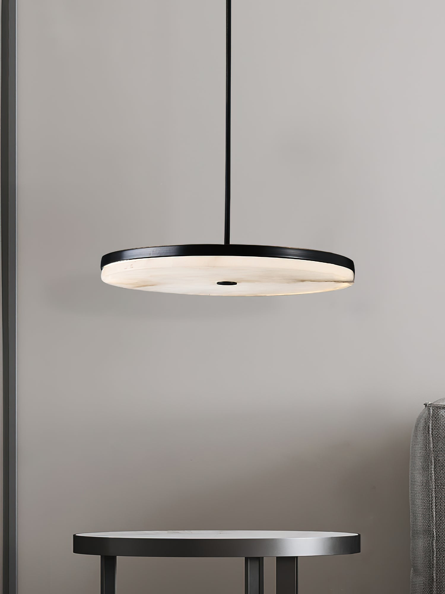 Utalion Modern Minimalist Alabaster Pendant Light - Letslighting