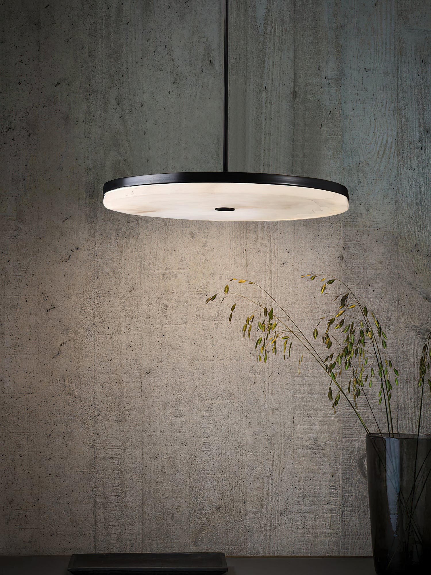 Utalion Modern Minimalist Alabaster Pendant Light - Letslighting