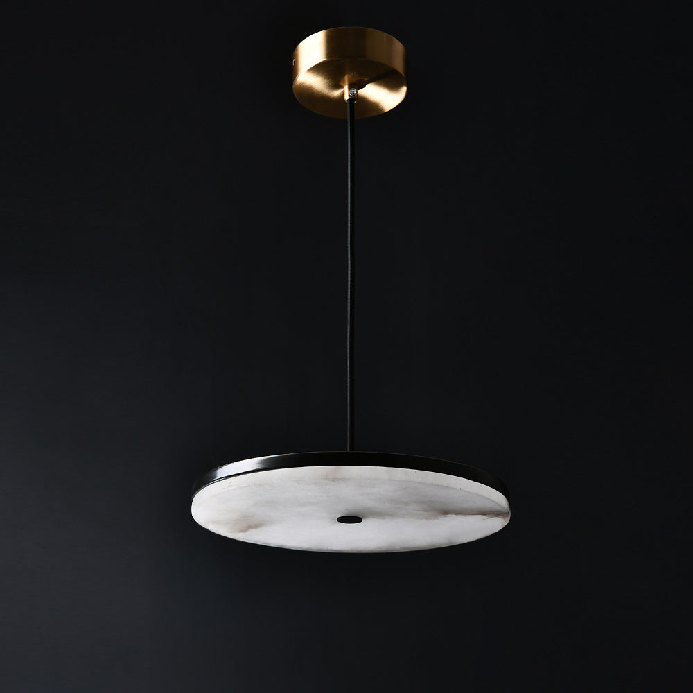 Utalion Modern Minimalist Alabaster Pendant Light - Letslighting