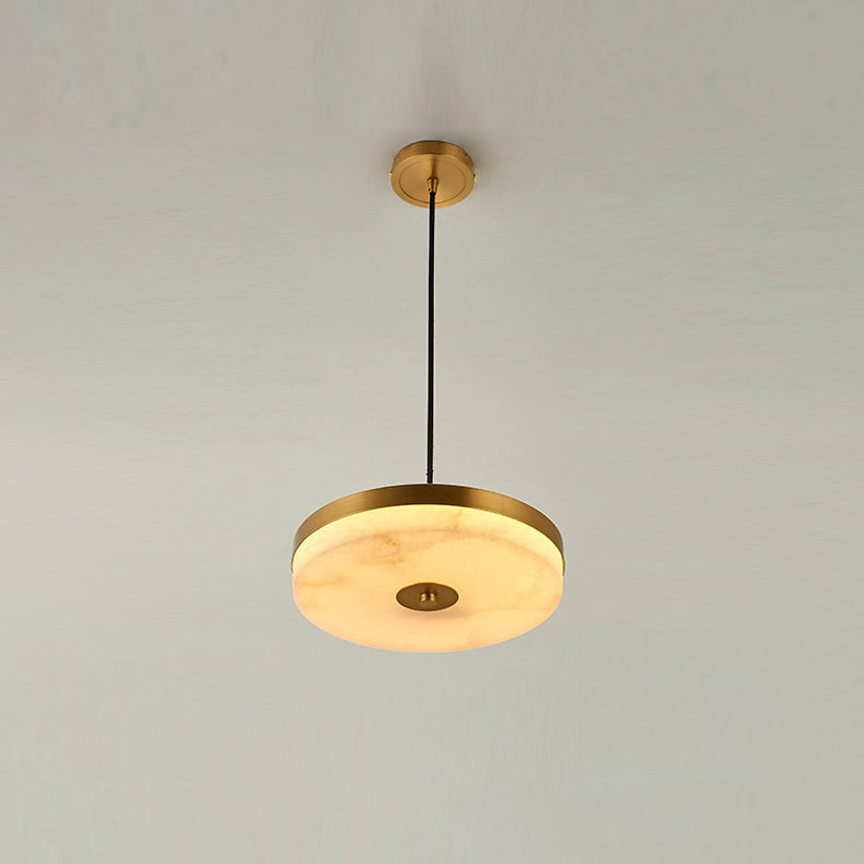 Utalion Modern Minimalist Alabaster Pendant Light - Letslighting