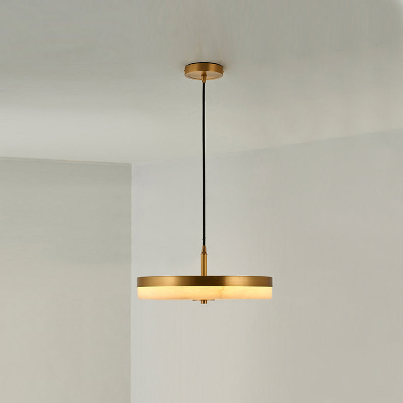 Utalion Modern Minimalist Alabaster Pendant Light - Letslighting