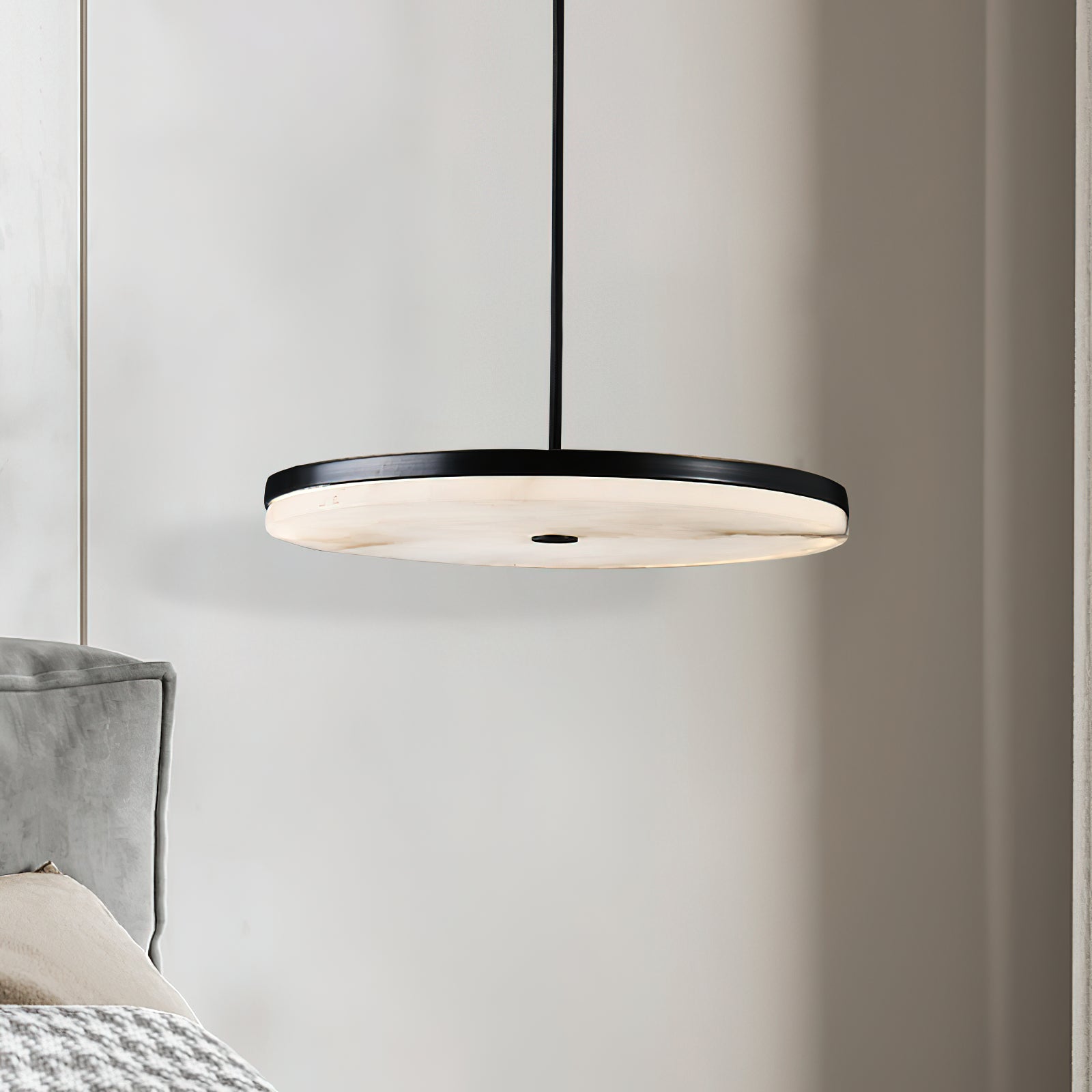 Utalion Modern Minimalist Alabaster Pendant Light - Letslighting