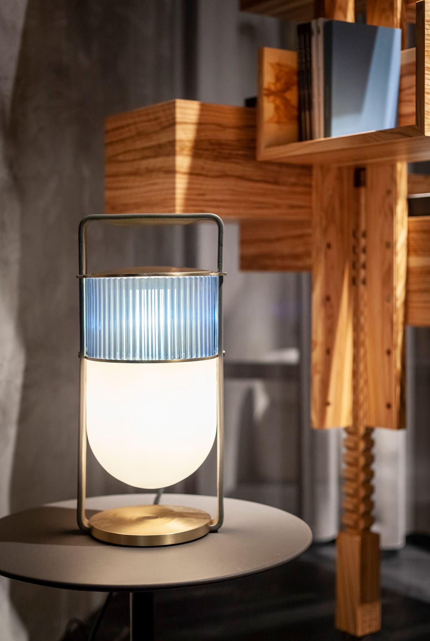 Cavon Glass Artistic Table Lamp - Letslighting