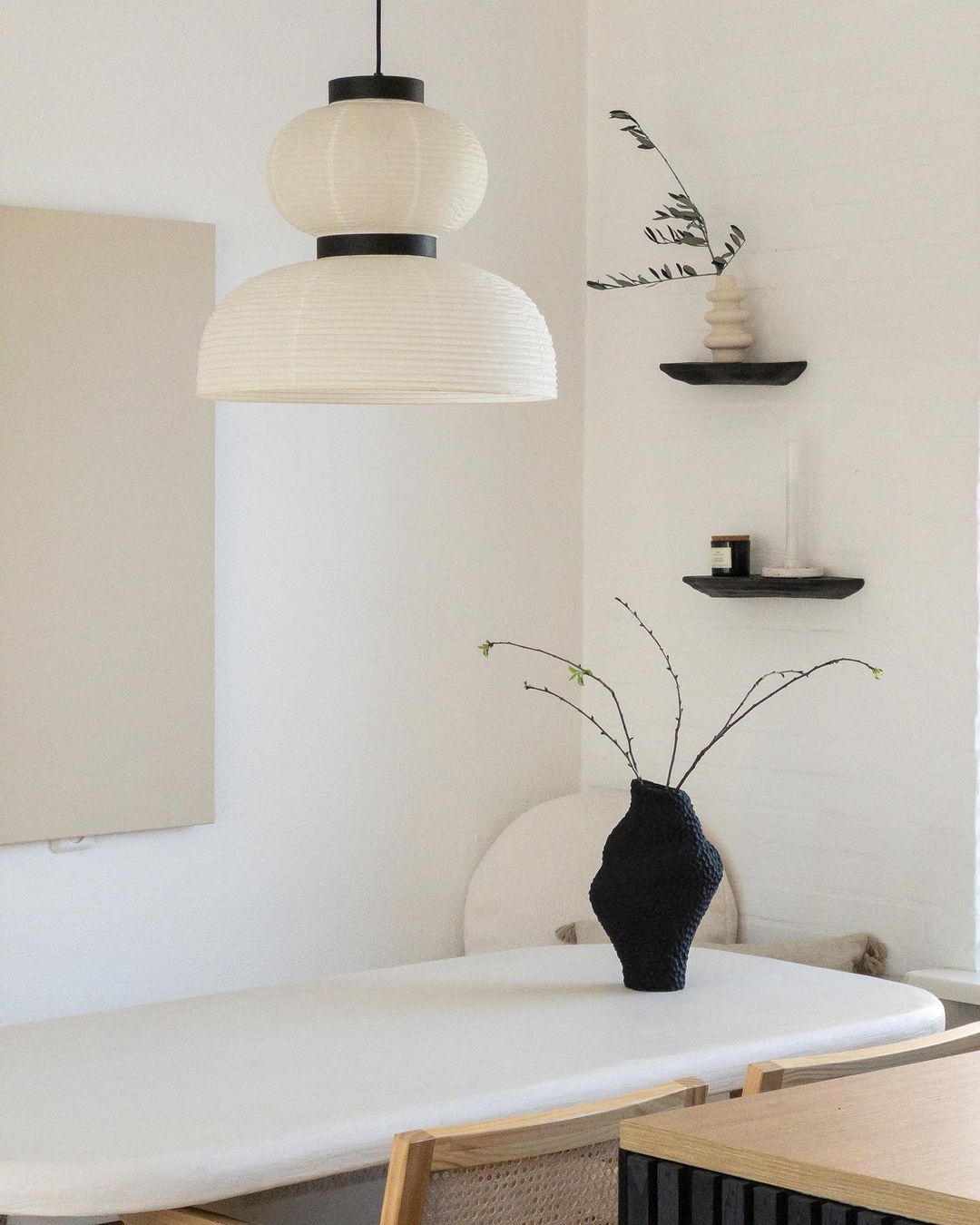 Xuan Hanging Lamp Paper Lantern Tranquil - Letslighting