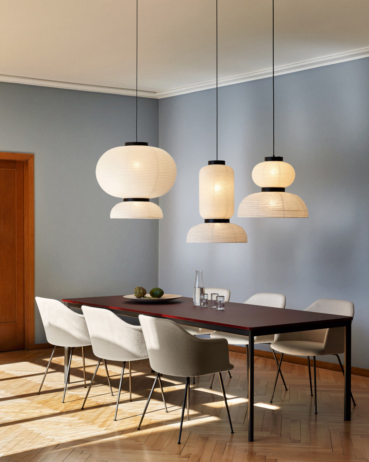 Xuan Hanging Lamp Paper Lantern Tranquil - Letslighting