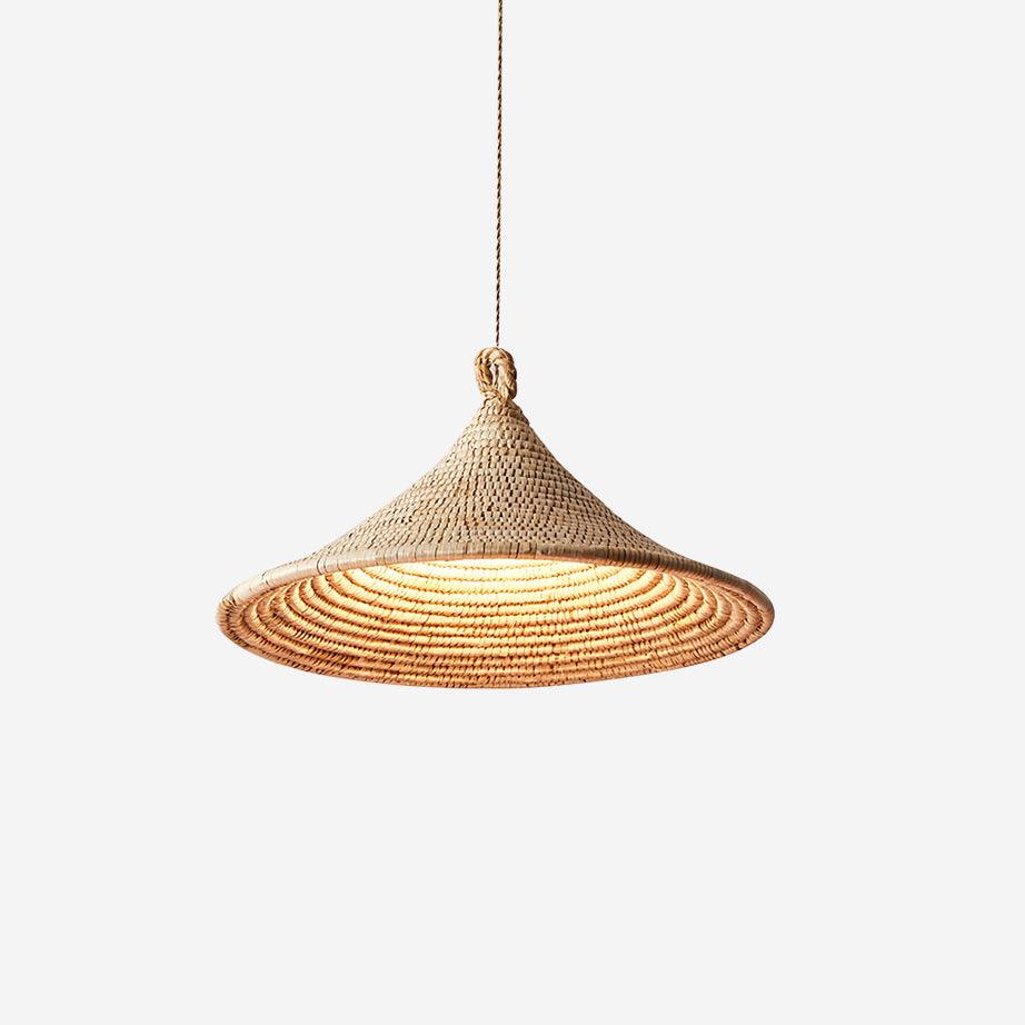 Yariah Pendant Lamp Hemp Conical - Letslighting