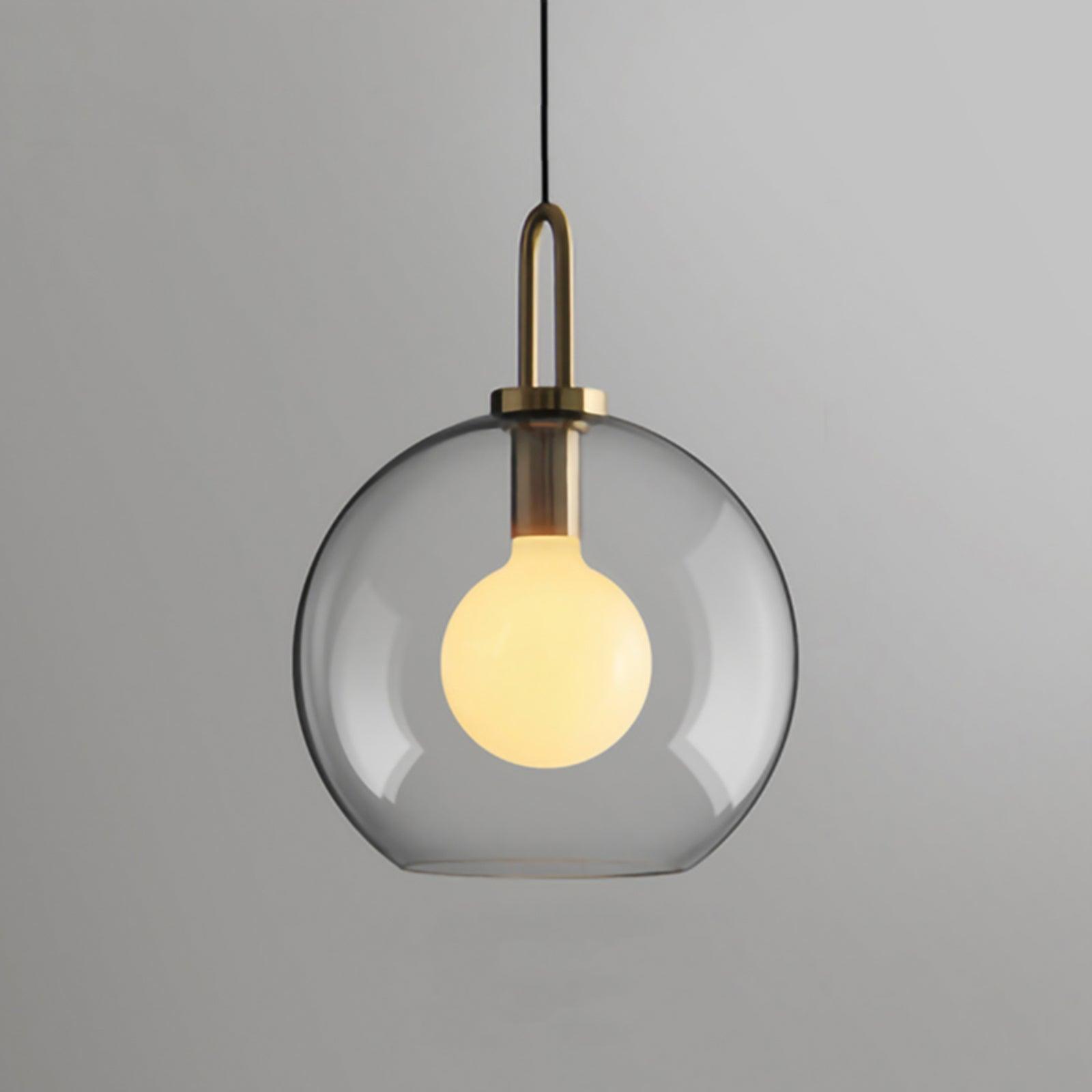 Lustra Pendant Lamp Pendulum Glass - Letslighting
