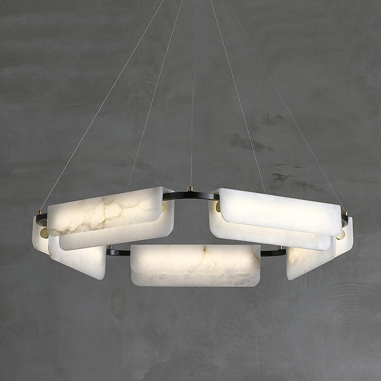 Syphaen Postmodern Luxury Alabaster Chandelier - Letslighting