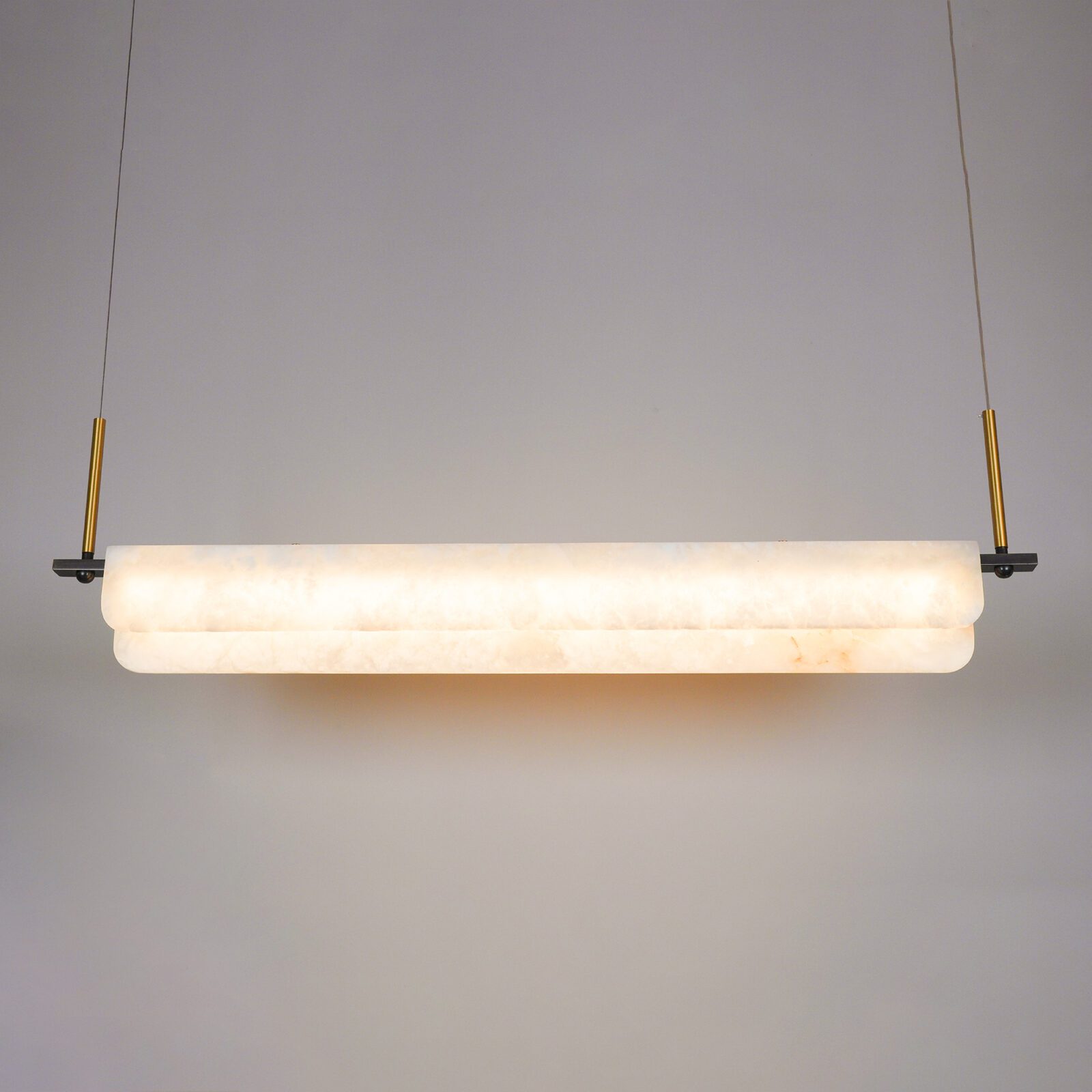 Eshaisra Modern Minimalist Alabaster Pendant Light - Letslighting