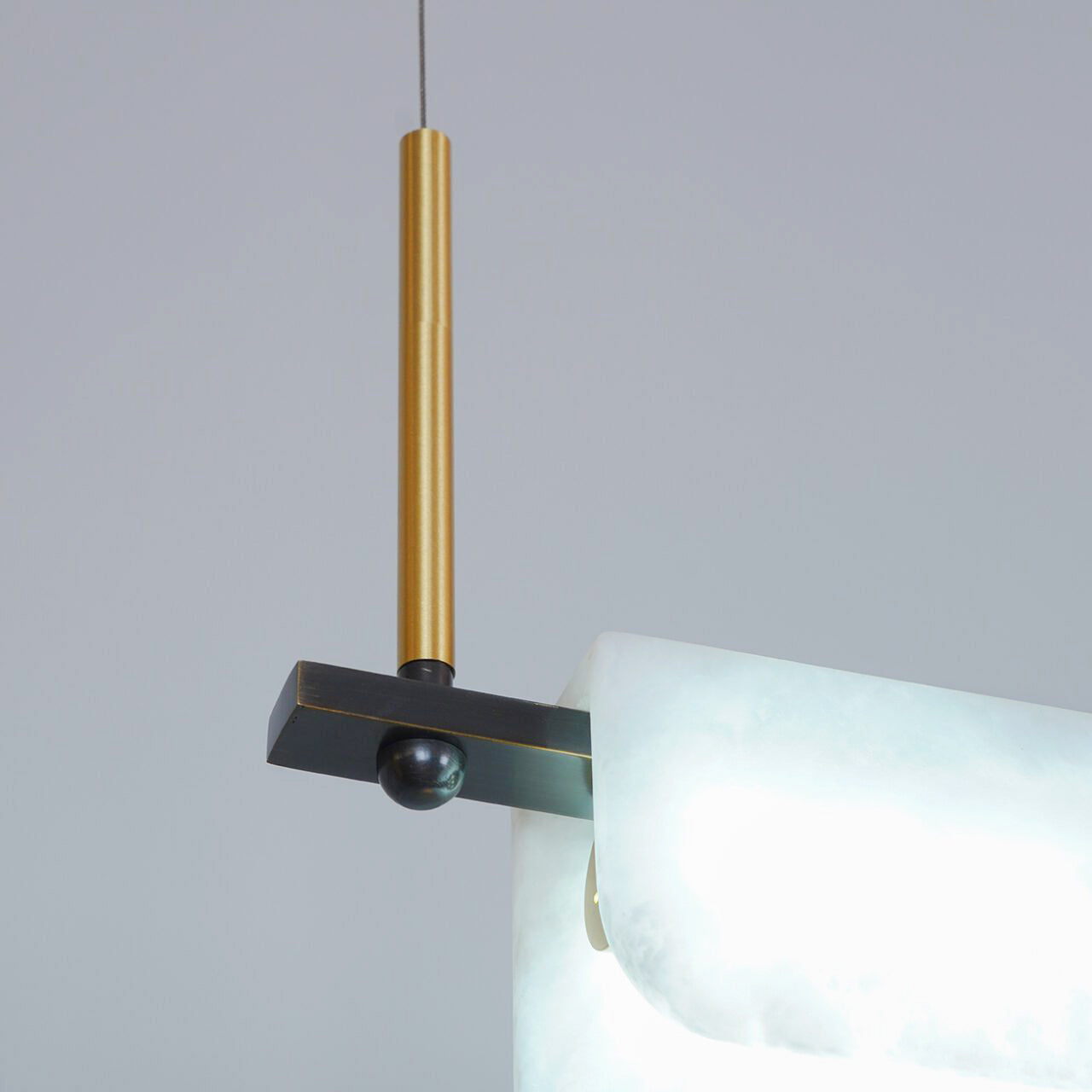 Eshaisra Modern Minimalist Alabaster Pendant Light - Letslighting