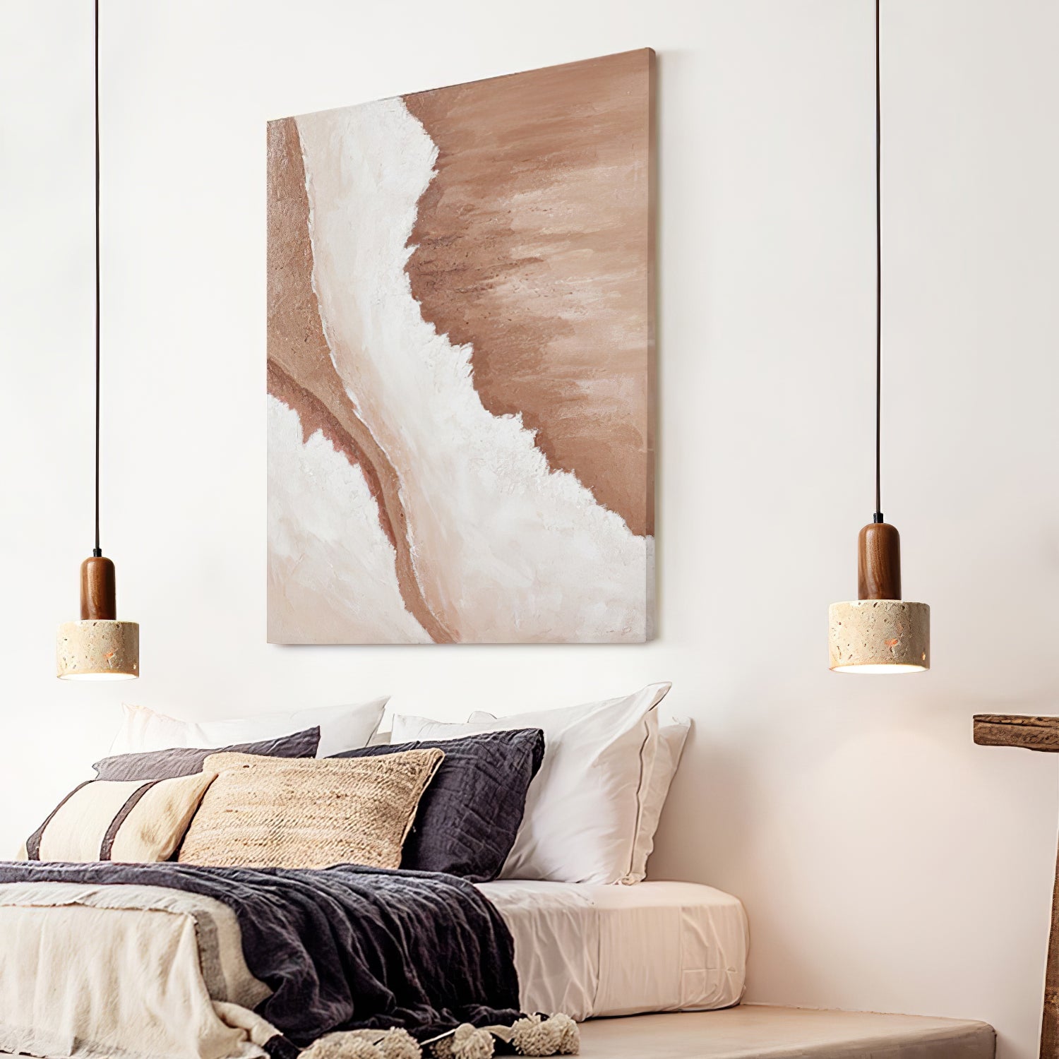 Ritta Travertine Pendant Light Six Style - Letslighting