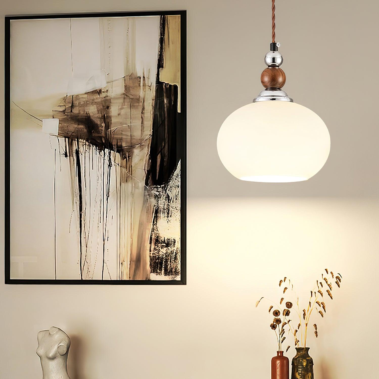Luna Modern Glass Pendant Lamp - Letslighting
