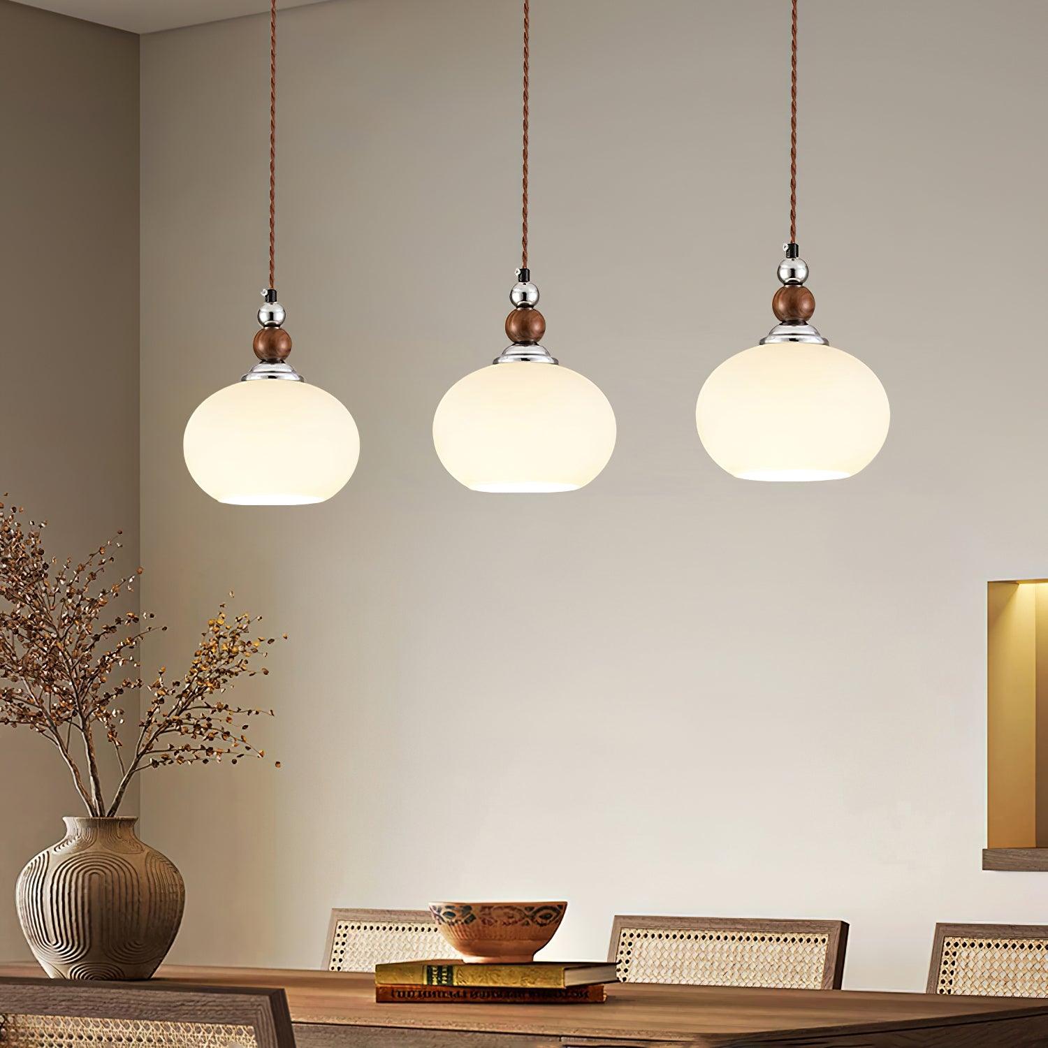 Luna Modern Glass Pendant Lamp - Letslighting