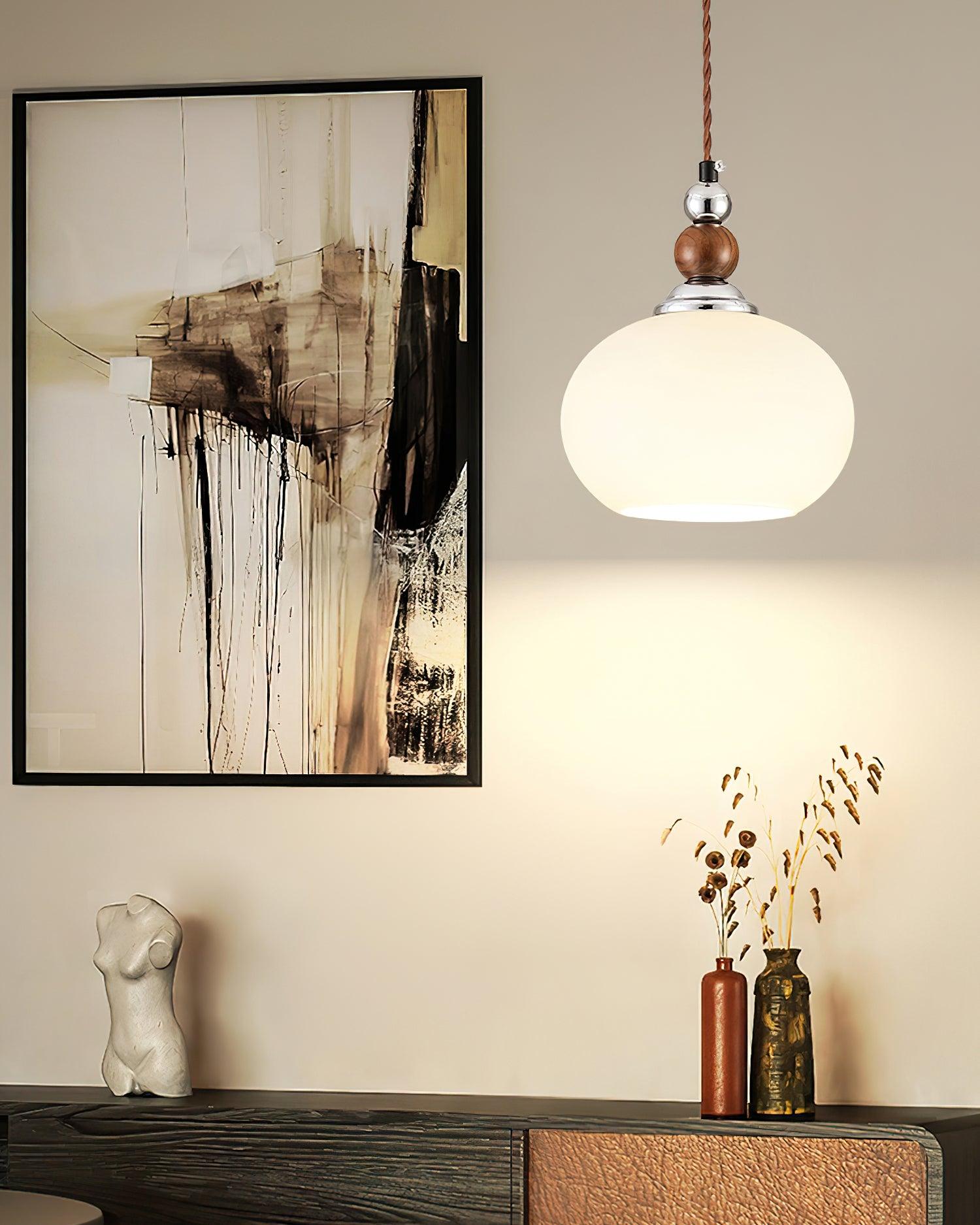 Luna Modern Glass Pendant Lamp - Letslighting