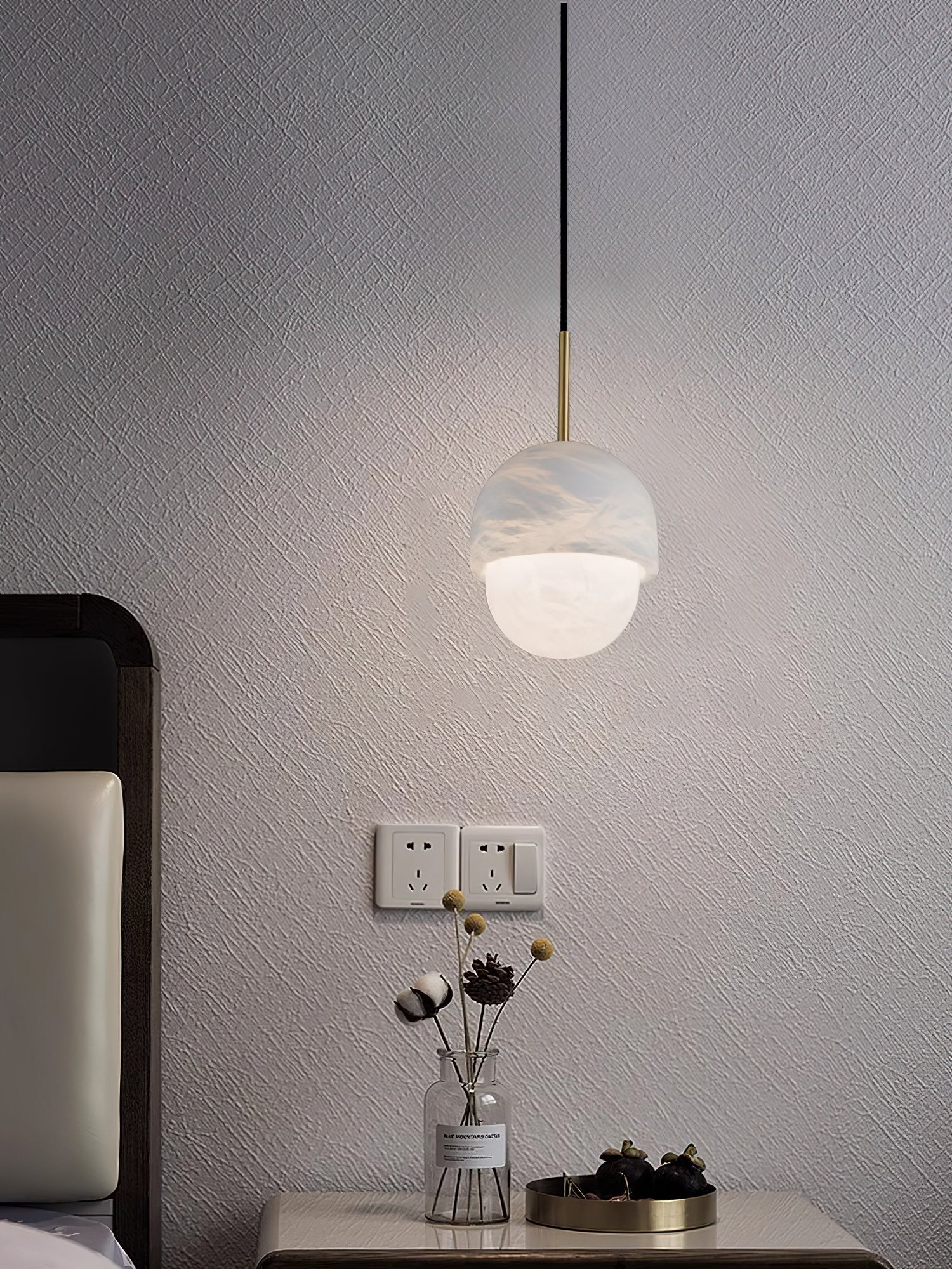 Aurzorus Modern Minimalist Art Alabaster Pendant Light - Letslighting
