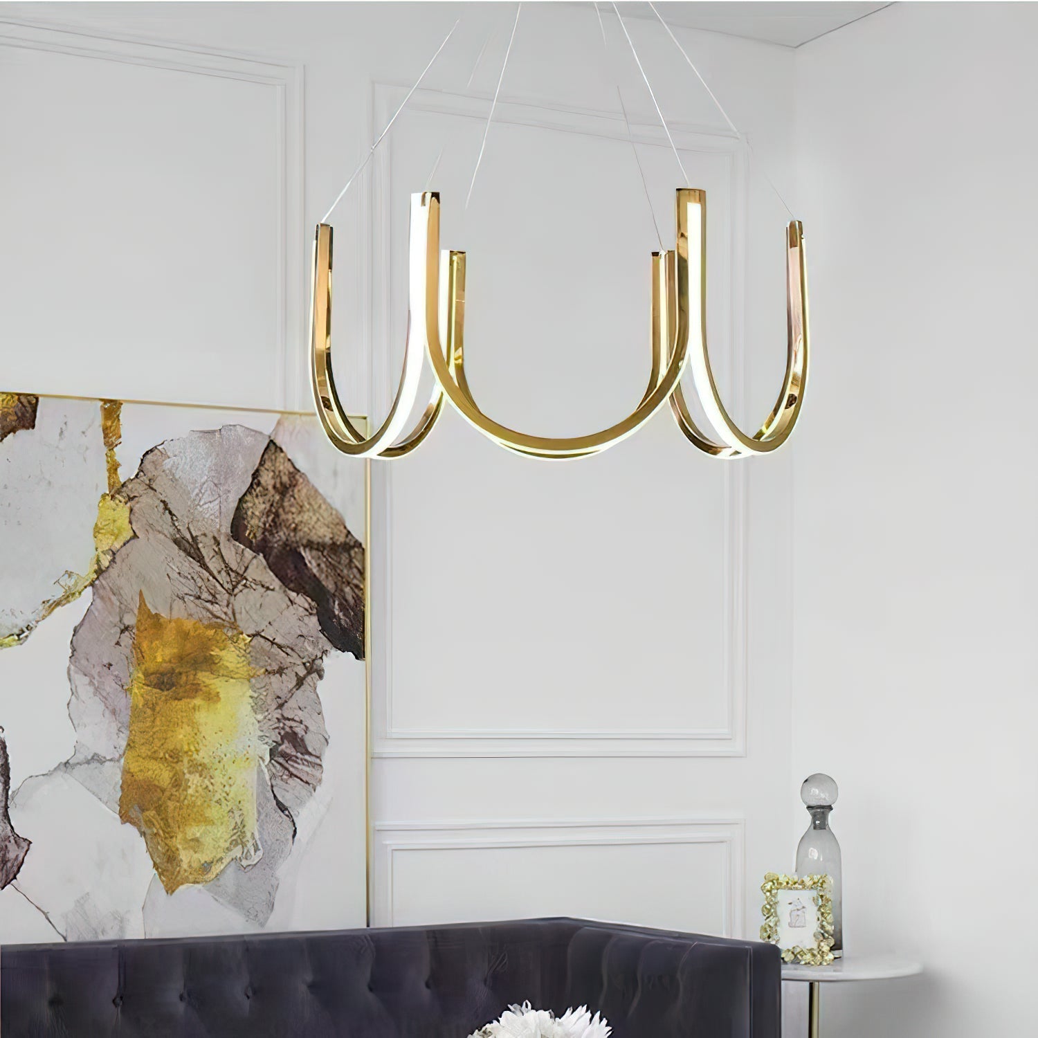 Otheara Modern Minimalist LED Chandelier - Letslighting