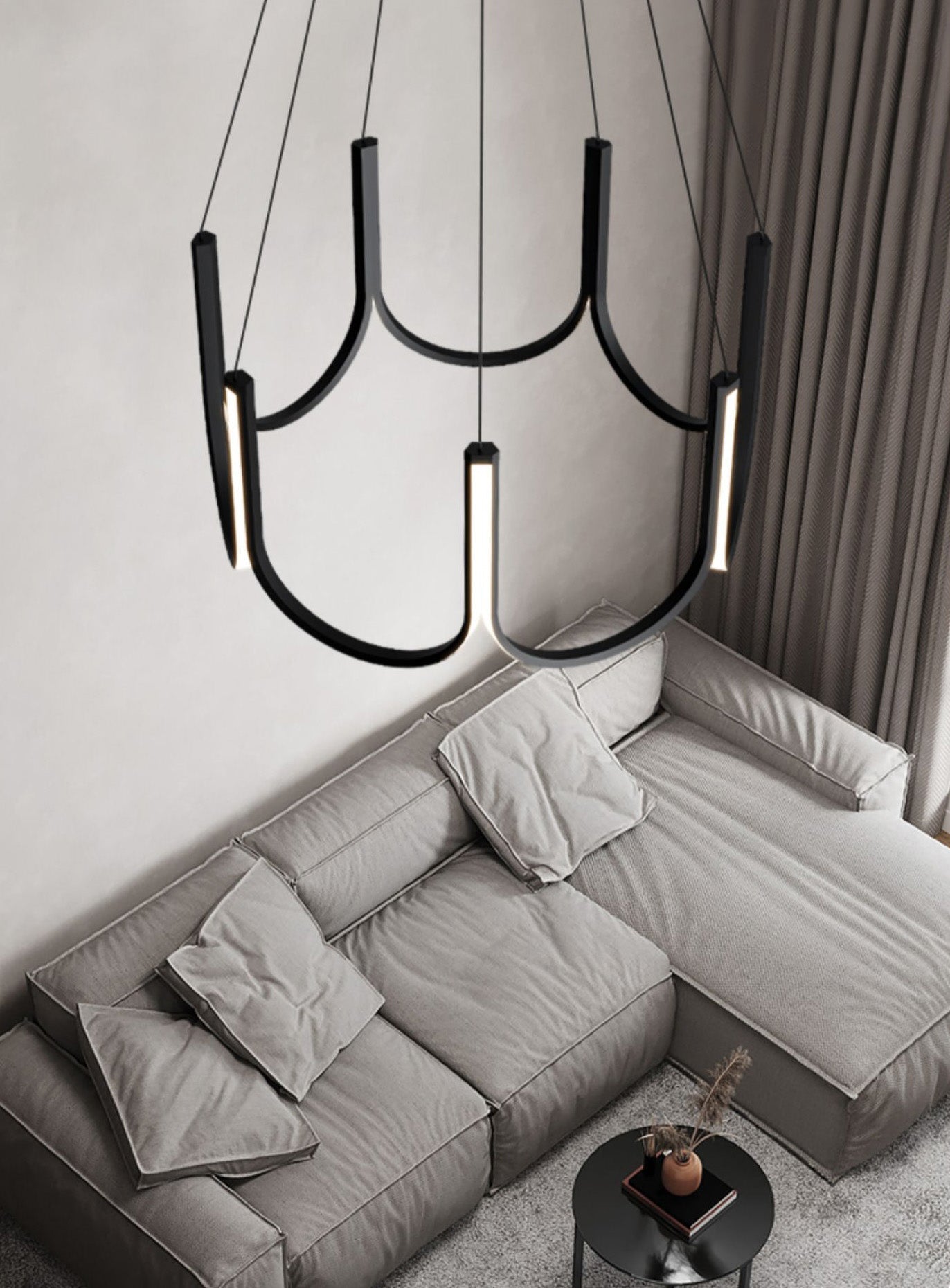 Otheara Modern Minimalist LED Chandelier - Letslighting