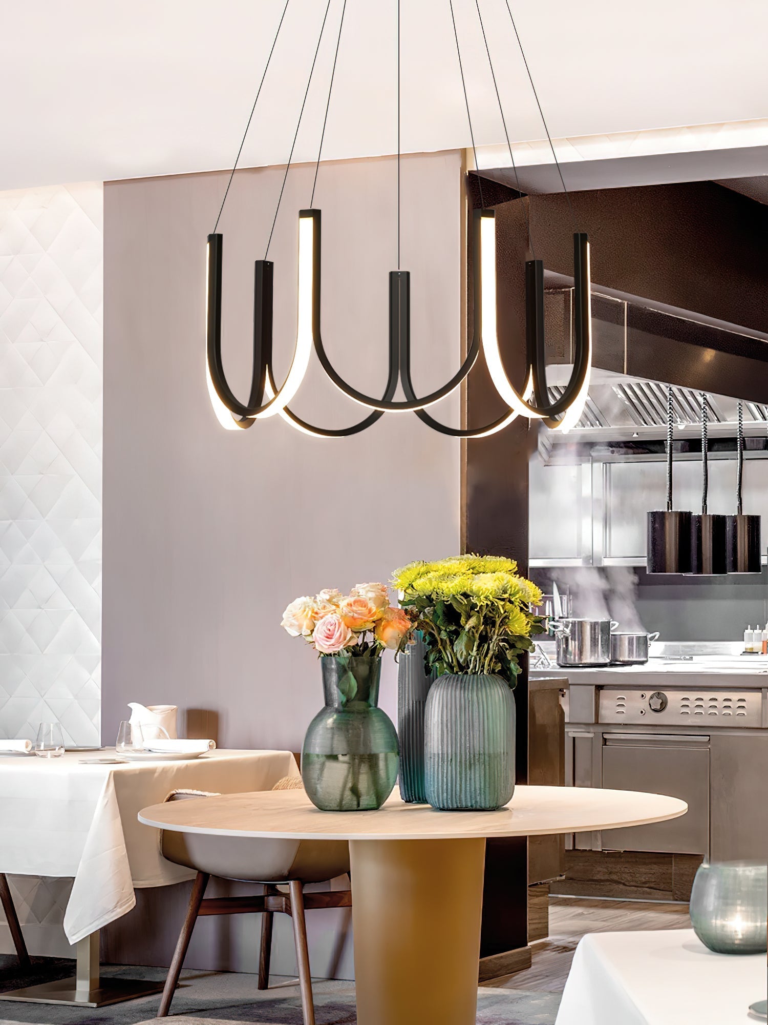 Otheara Modern Minimalist LED Chandelier - Letslighting