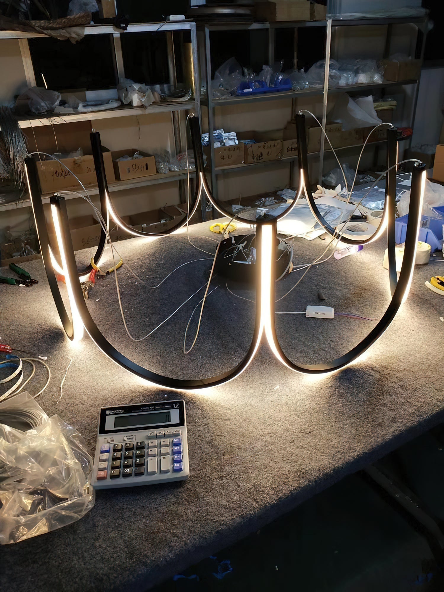 Otheara Modern Minimalist LED Chandelier - Letslighting