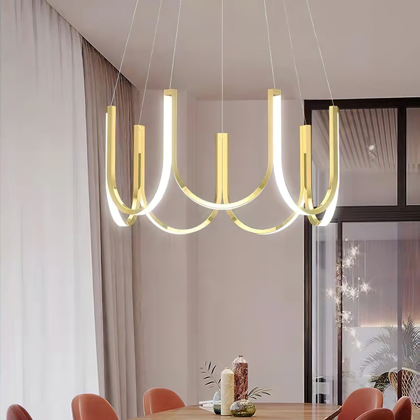 Otheara Modern Minimalist LED Chandelier - Letslighting