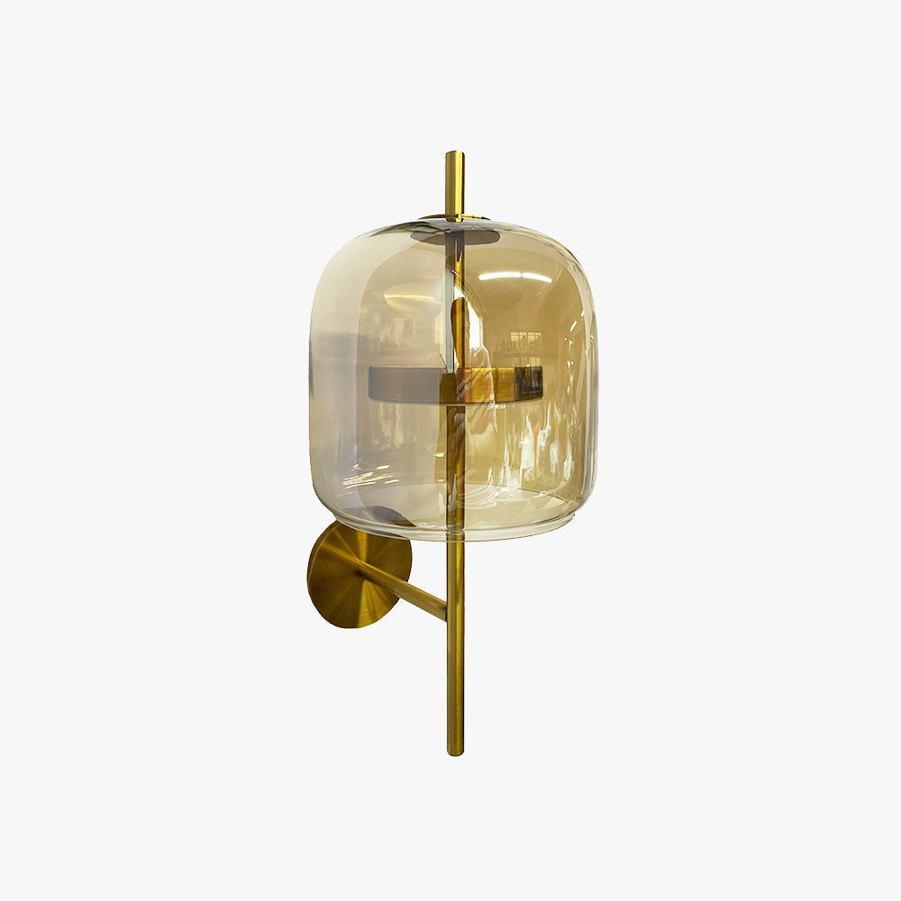 Arisha Modern Creative Indoor Wall Lamp Metal Glass Bedroom