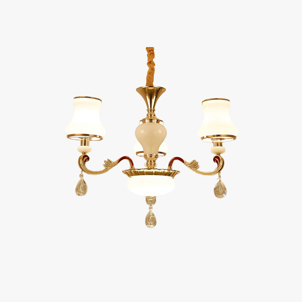 Silva Retro Pendant Light Metal Glass Living Room Dining Room - Letslighting
