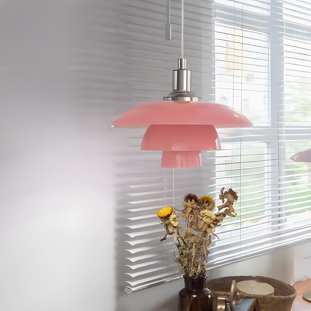 Valentina Vintage Nordic Design Metal Glass LED Pendant Light Dining Room - Letslighting
