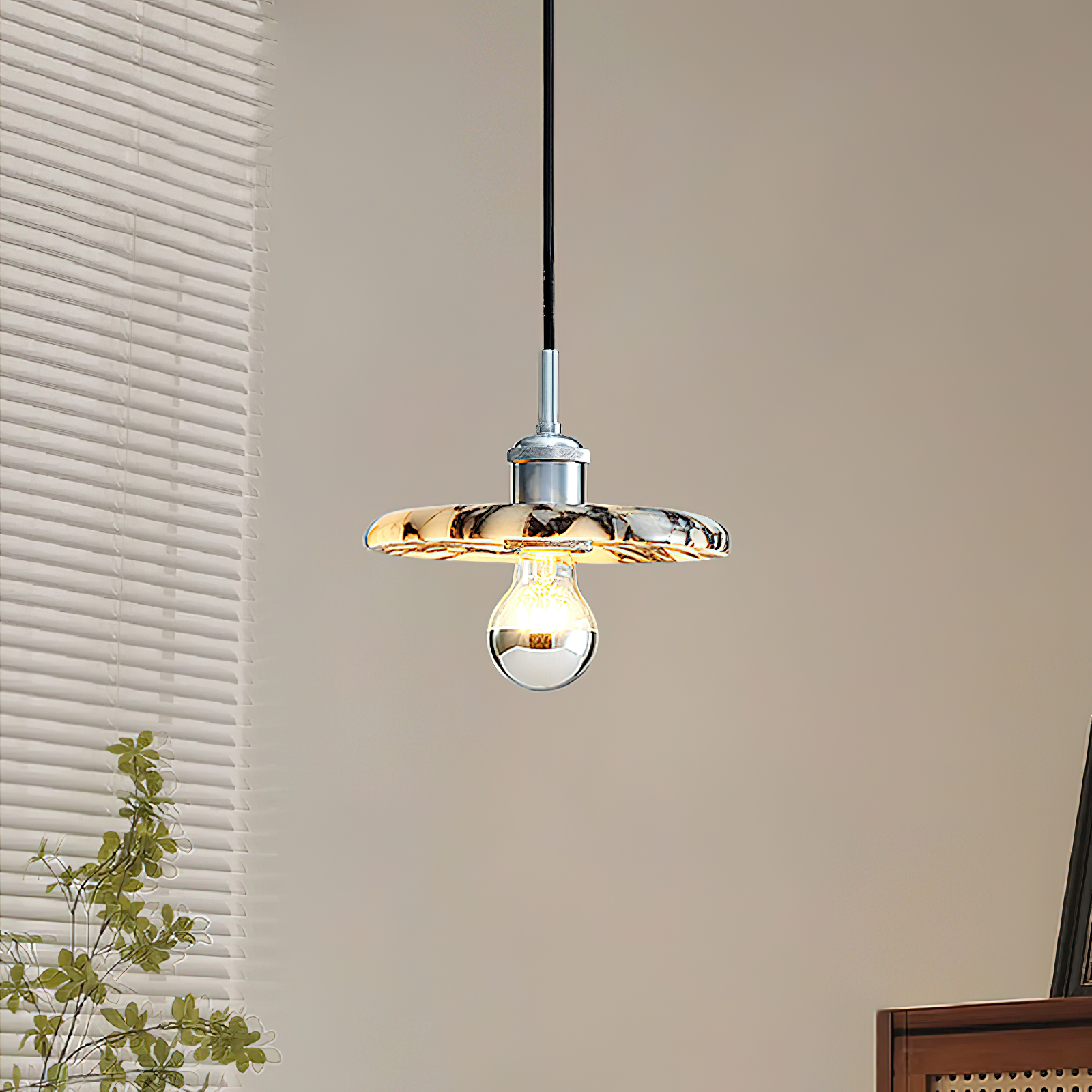 Ovelion Premium Nordic Art Marble Pendant Lamp - Letslighting