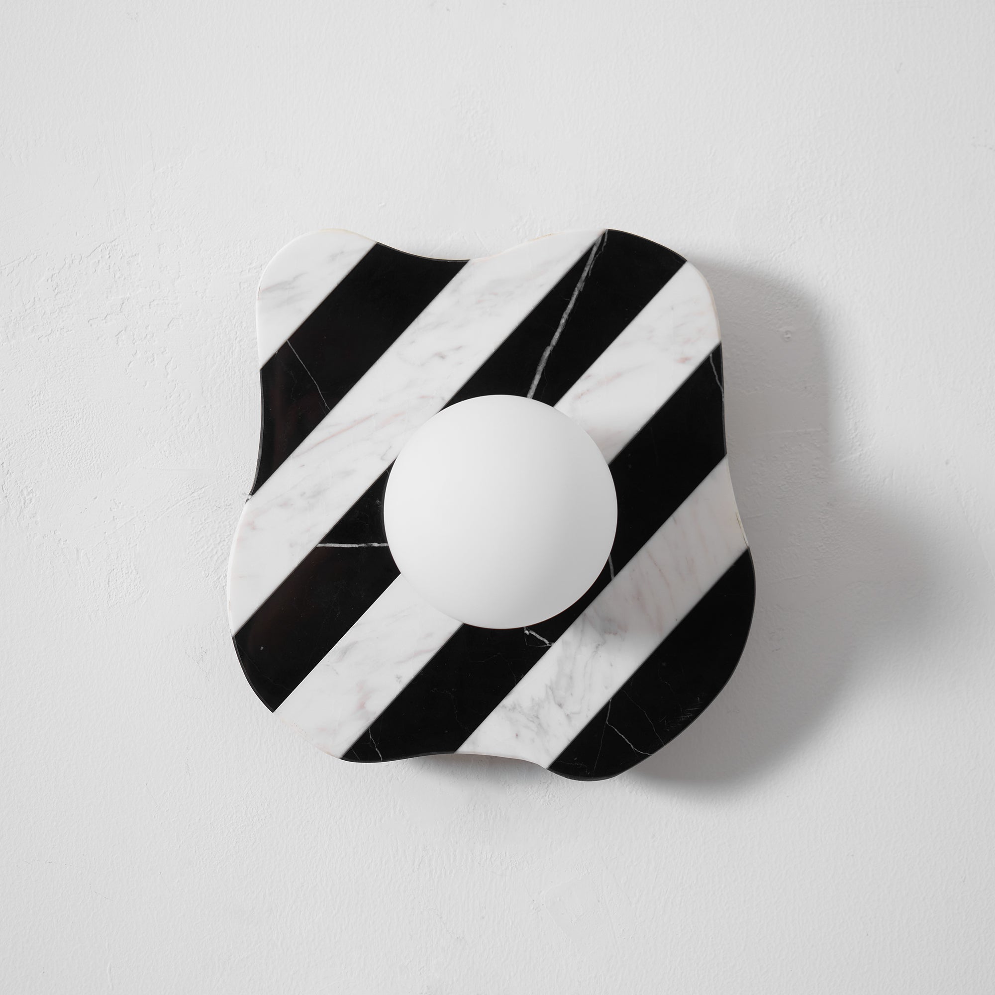 Curinis Individual Creativity Zebra Marble Glass Wall Lamp - Letslighting