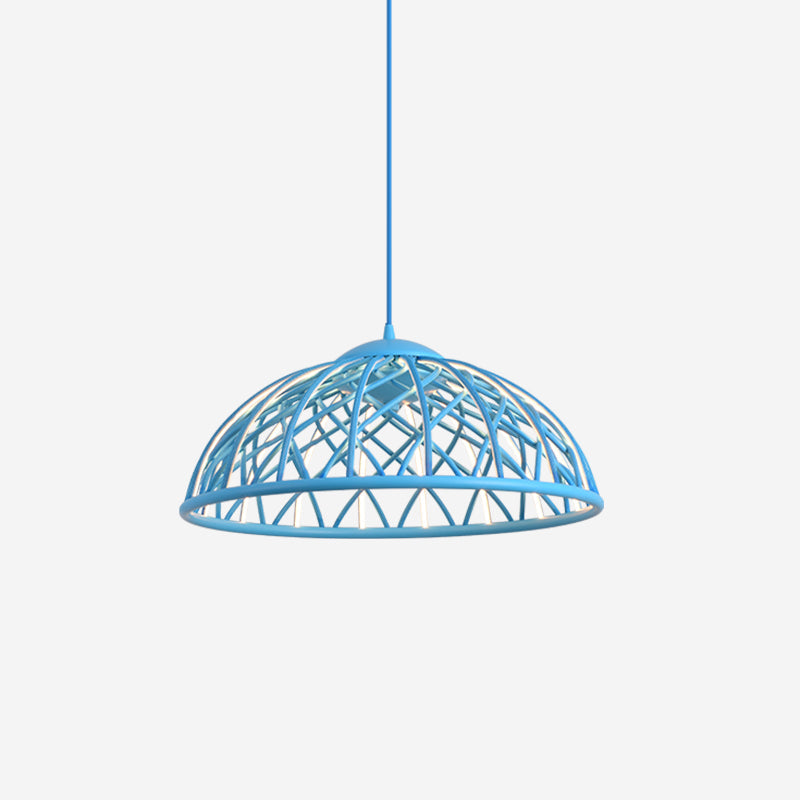 Zeela Pendant Lamp Wood-Top Textured Glass Shade - Letslighting